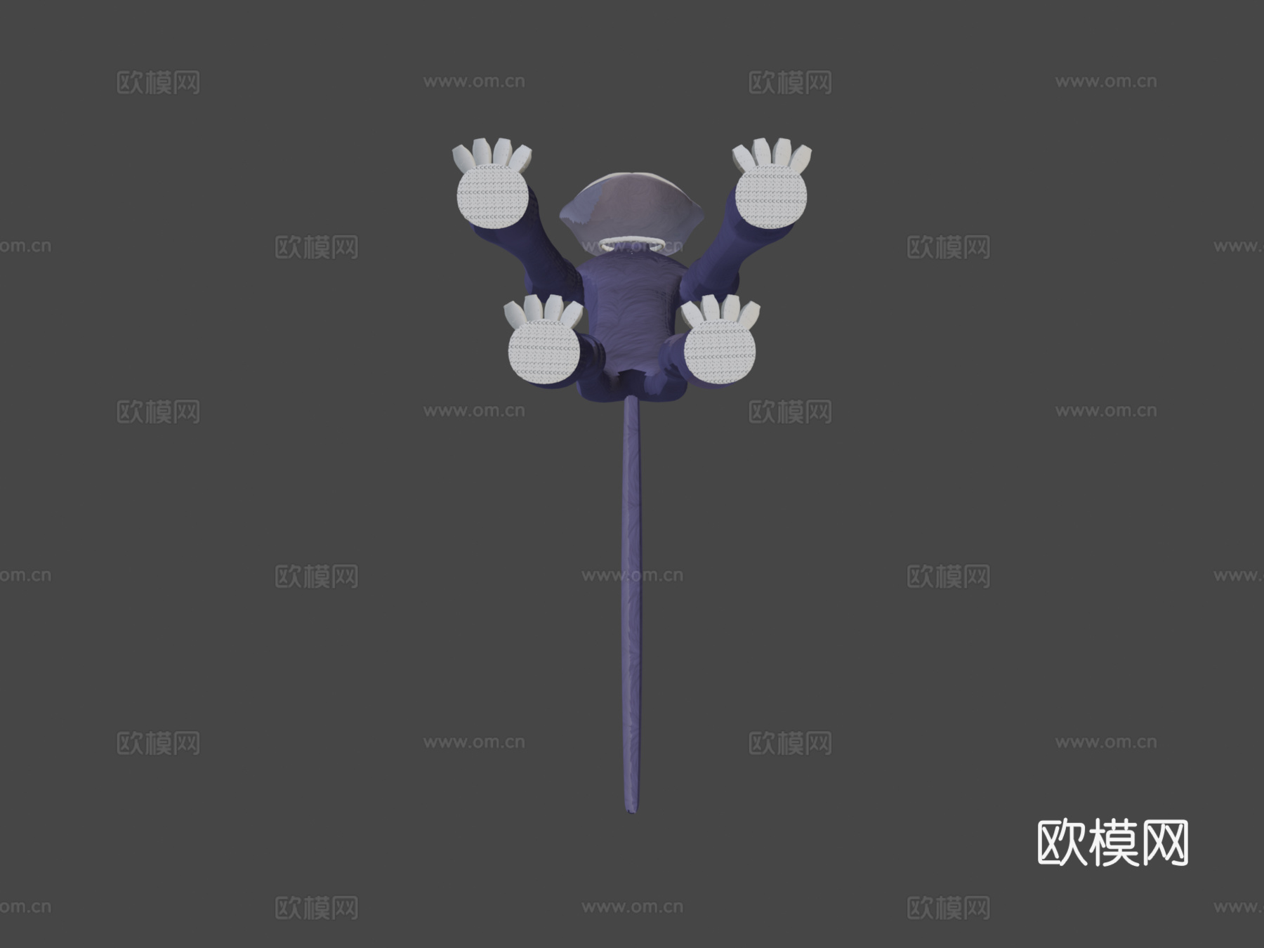 猫睡v14版3d模型