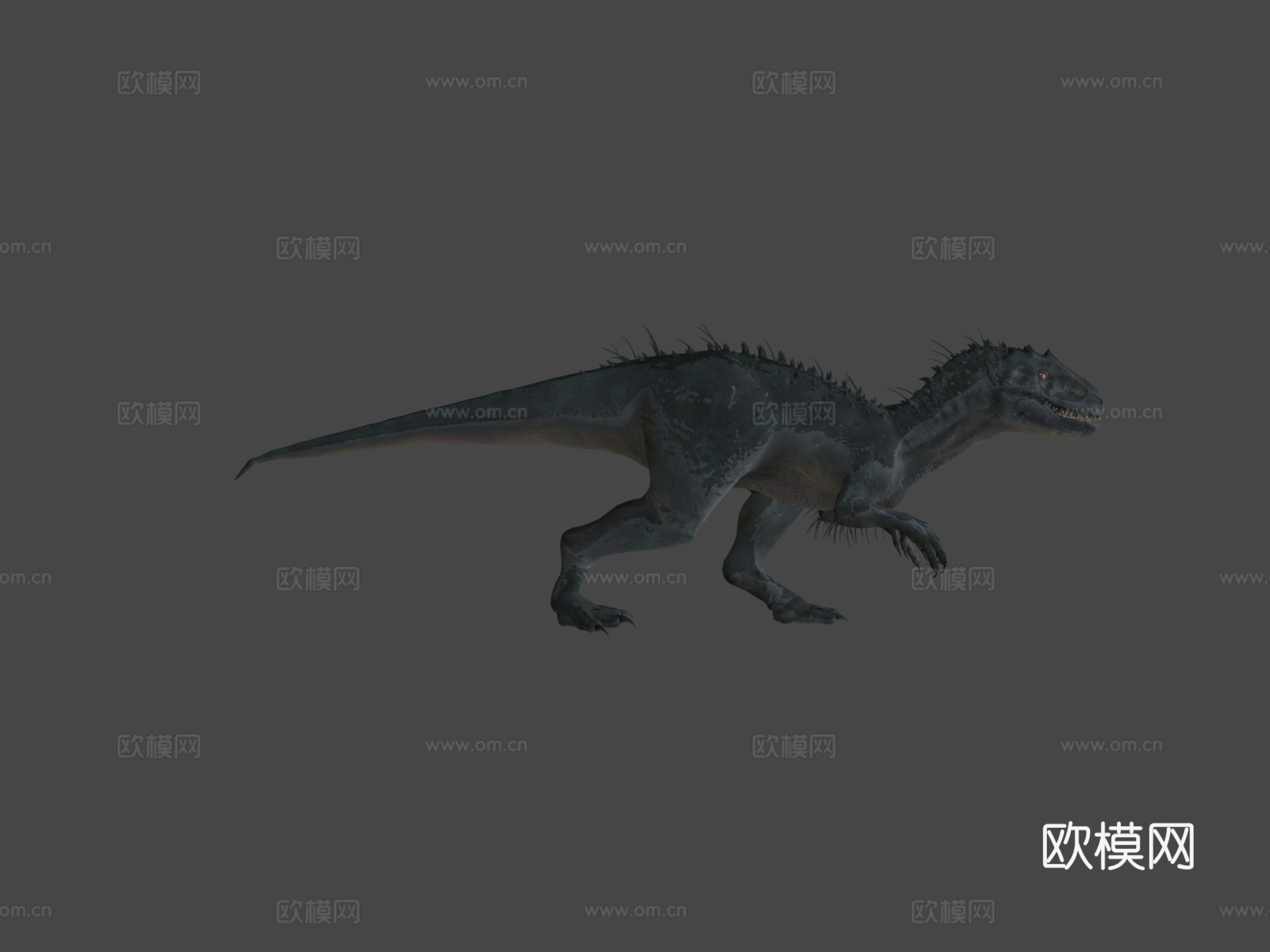 暴虐霸王龙3d模型