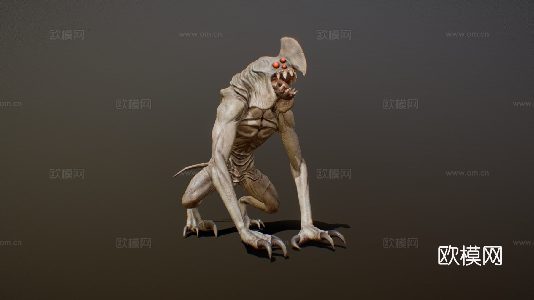 角喙龙动画3d模型