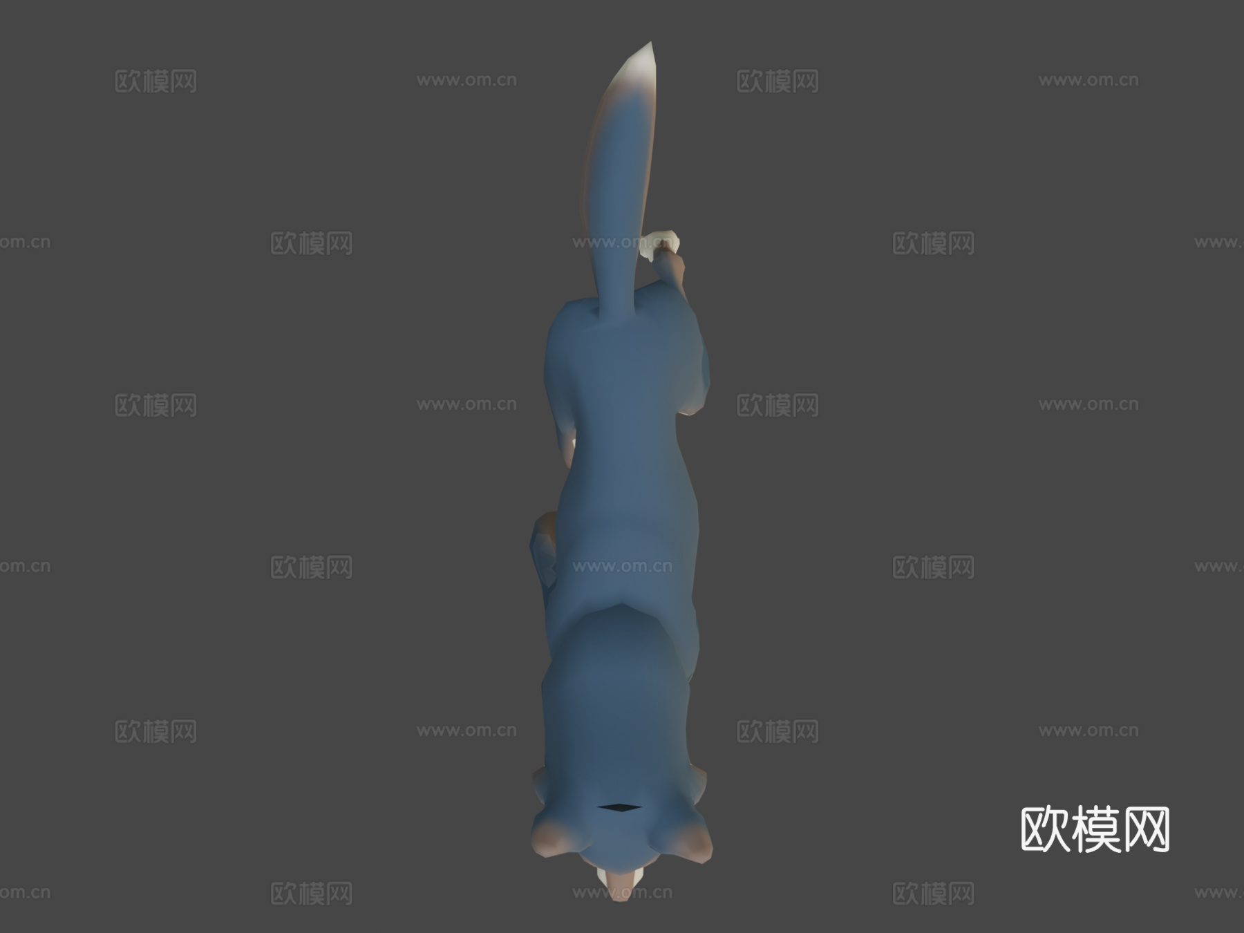 狼3d模型