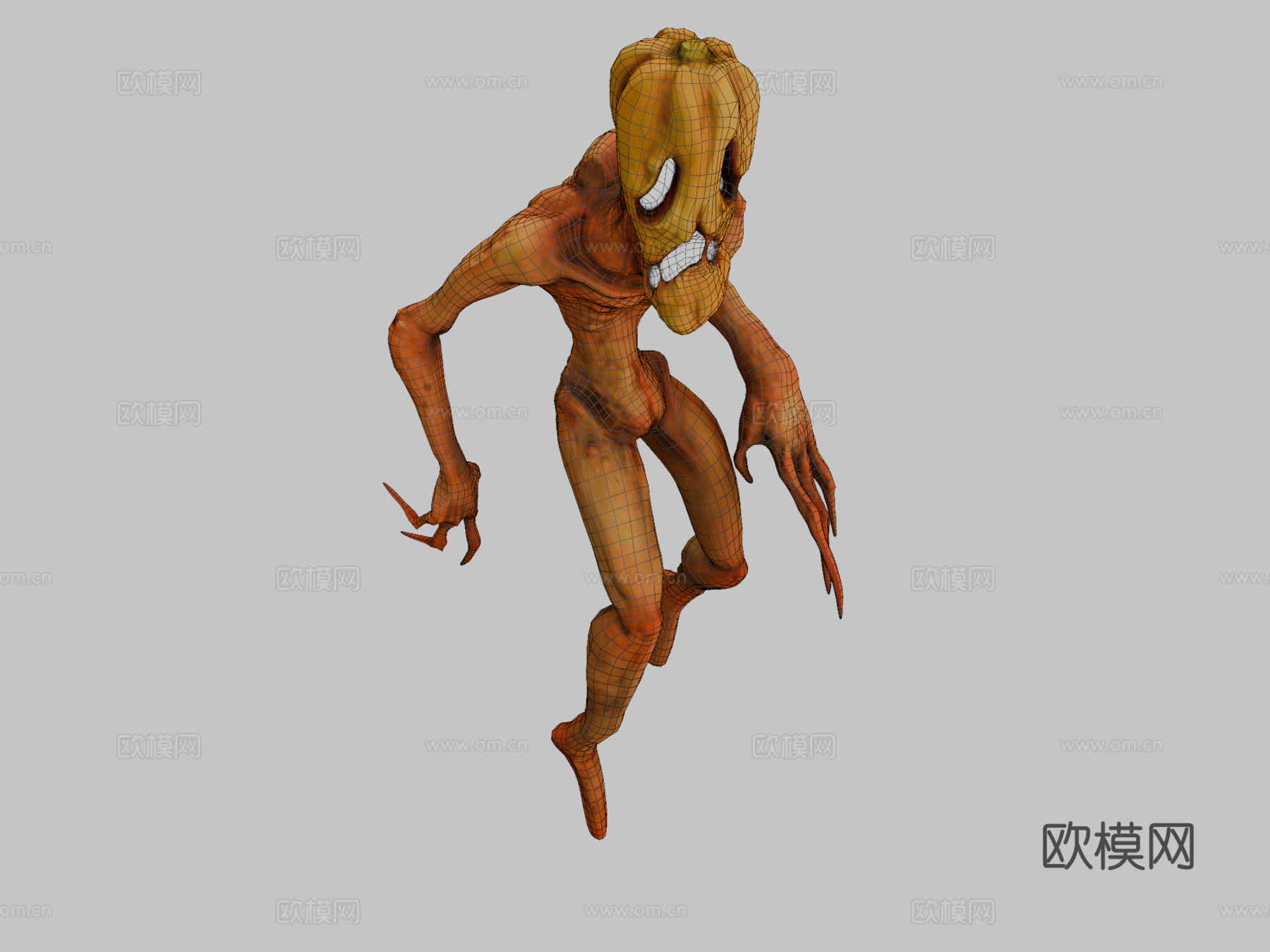 万圣节生物3d模型