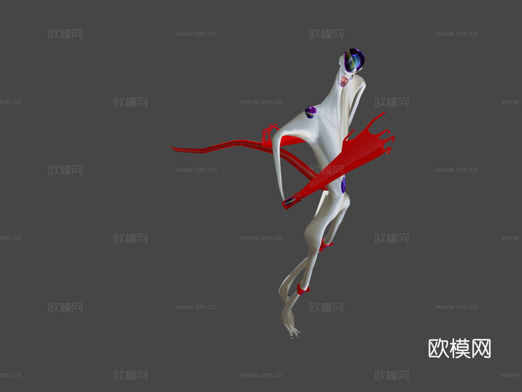 小星星弗利萨3d模型