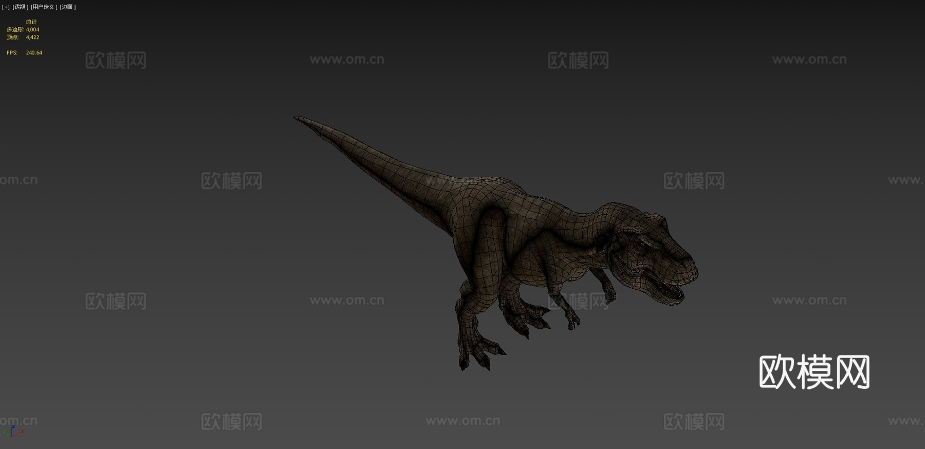 侏罗纪世界 Alive-雷克西3d模型