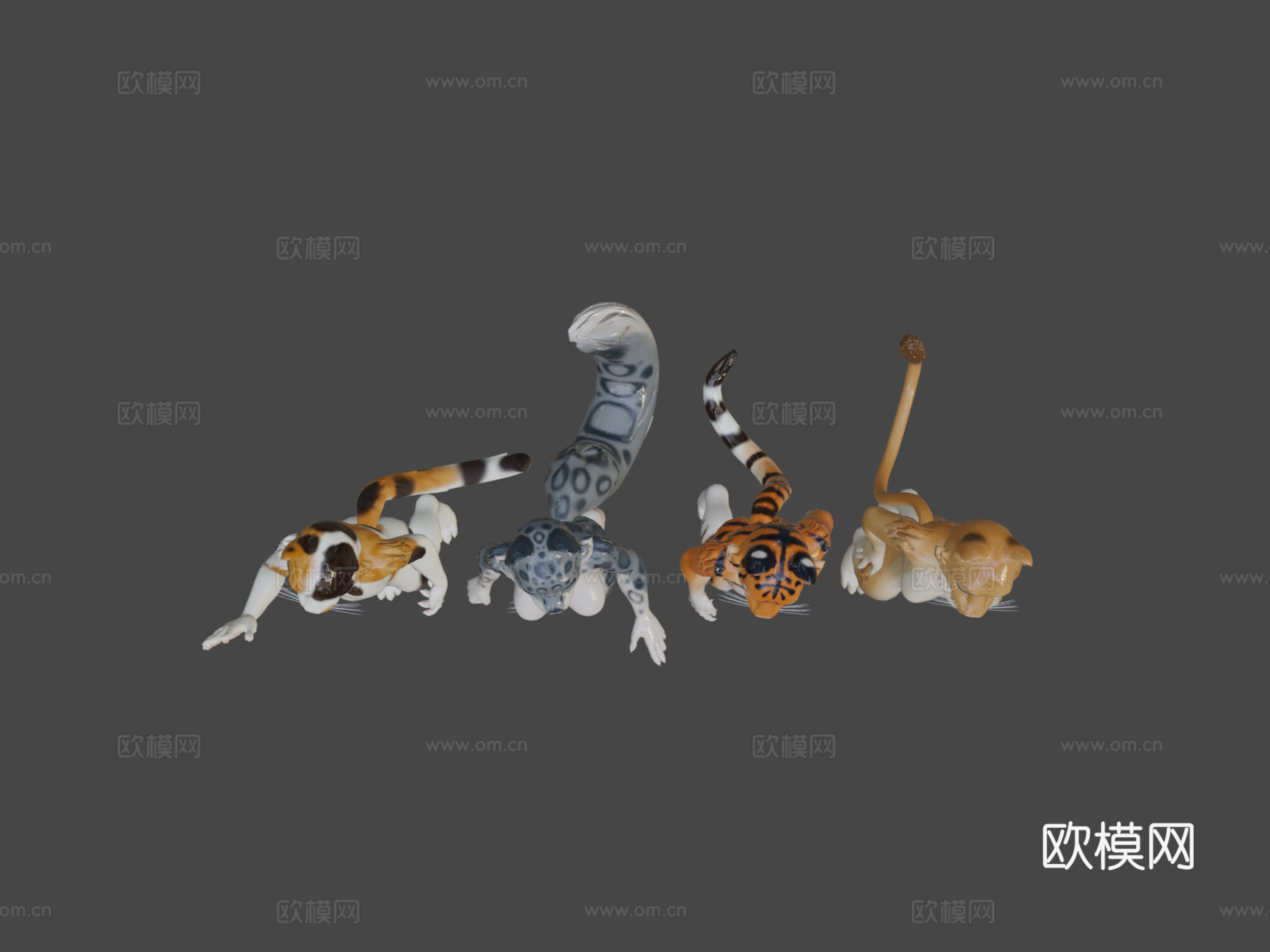 库达的猫科-VRChat虚拟形象3d模型