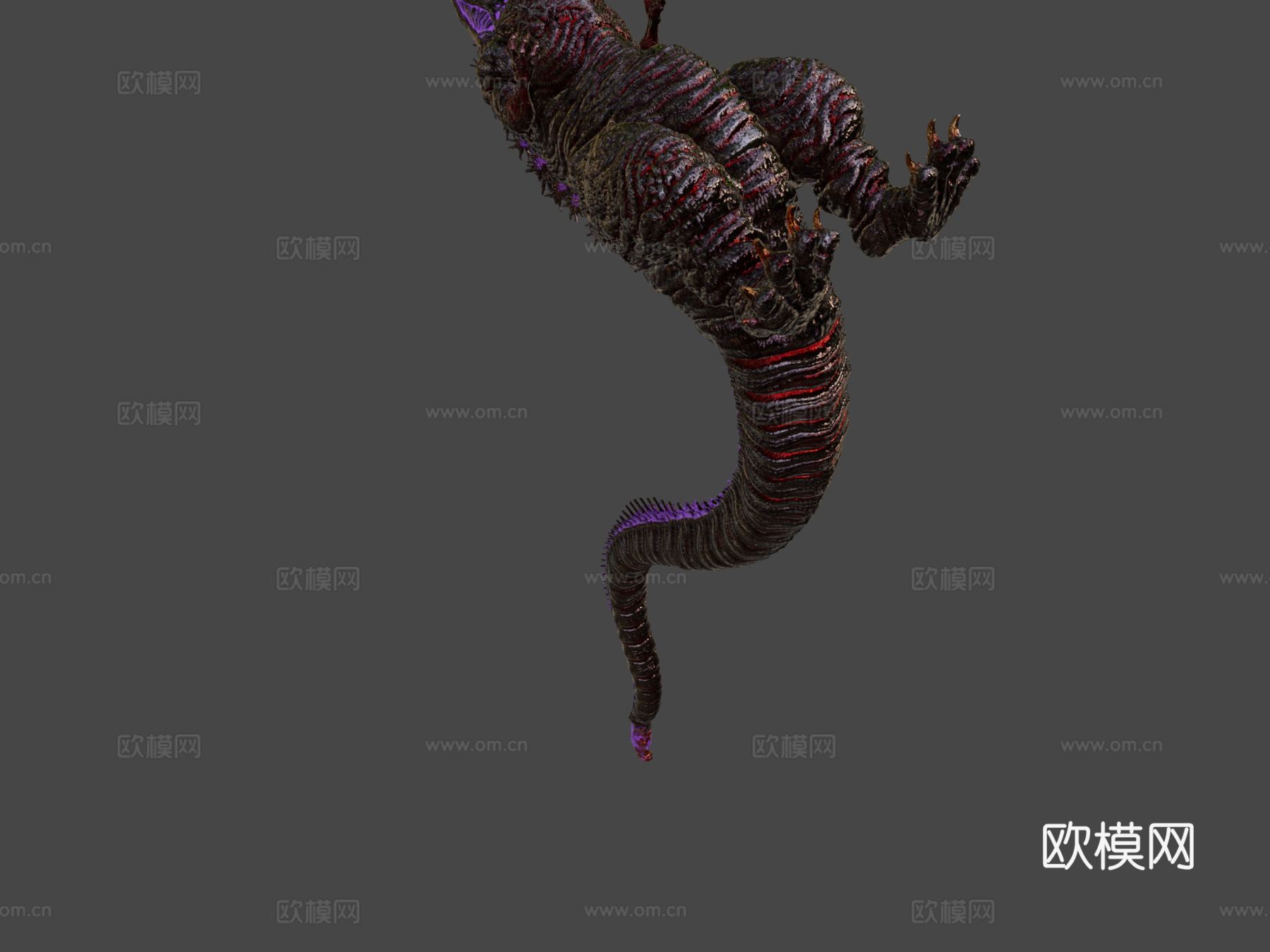 真哥斯拉3d模型