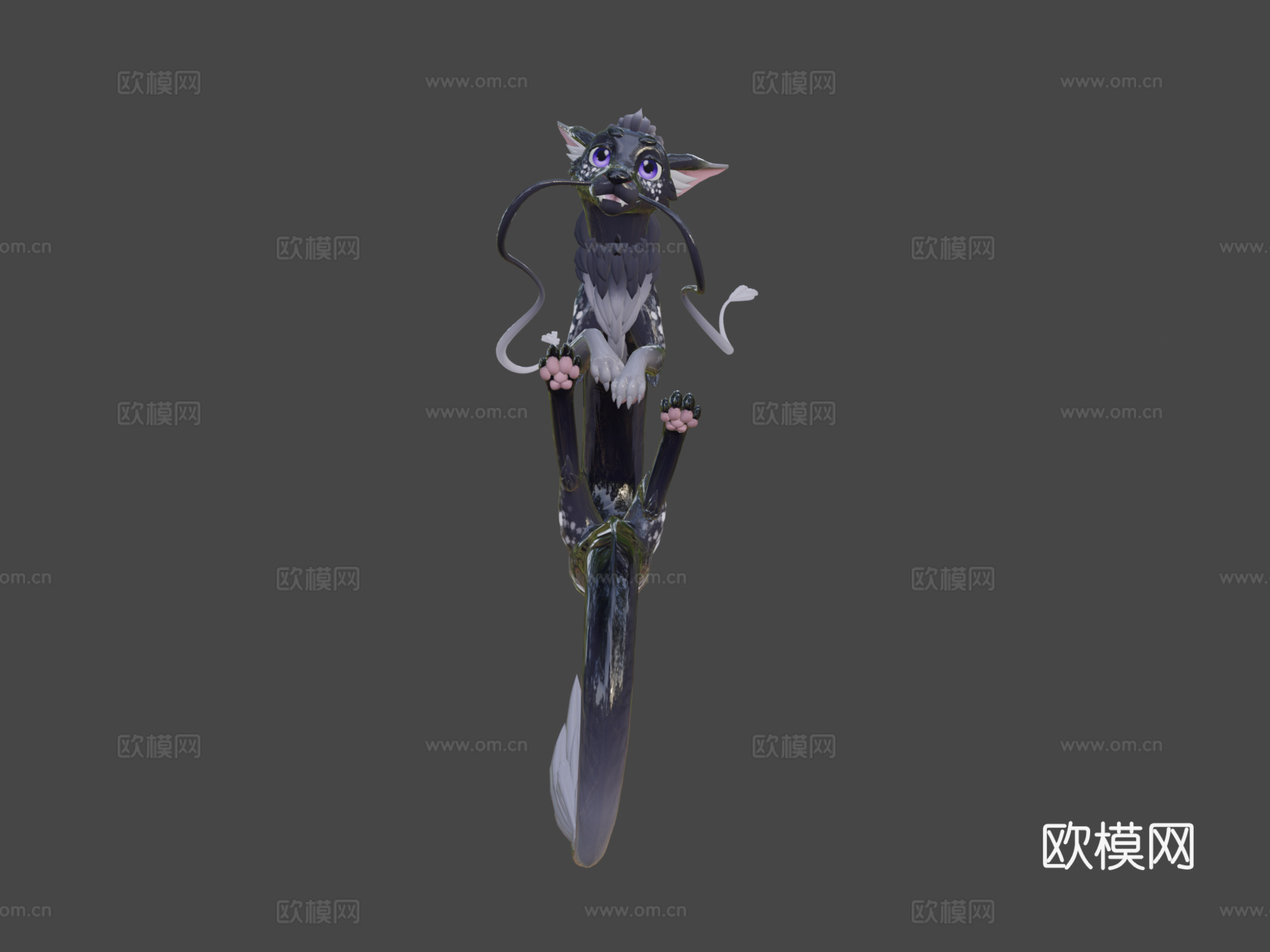 沃瑞面条龙3d模型