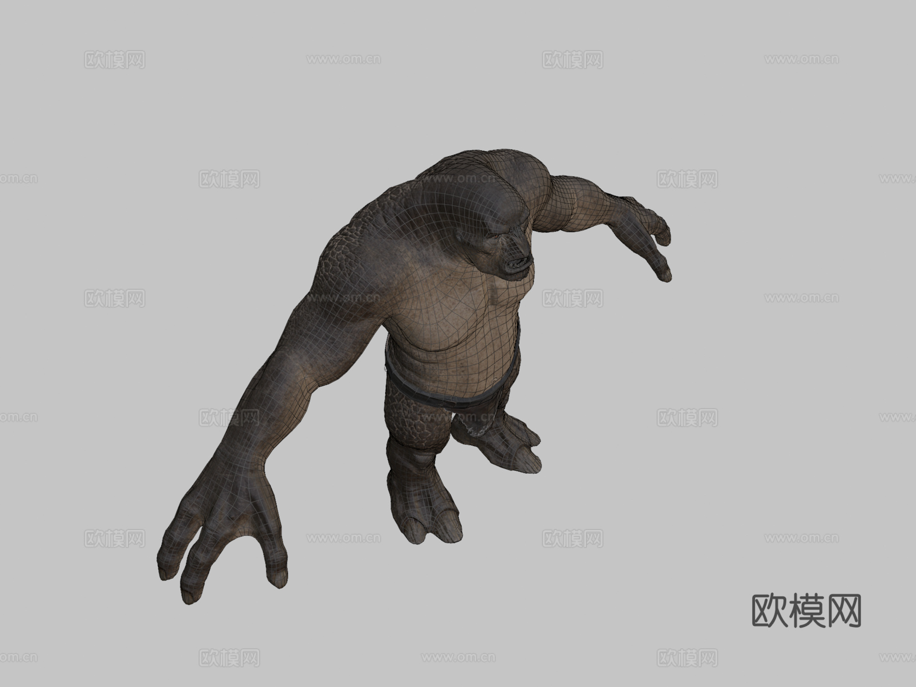 指环王巨怪-3d模型