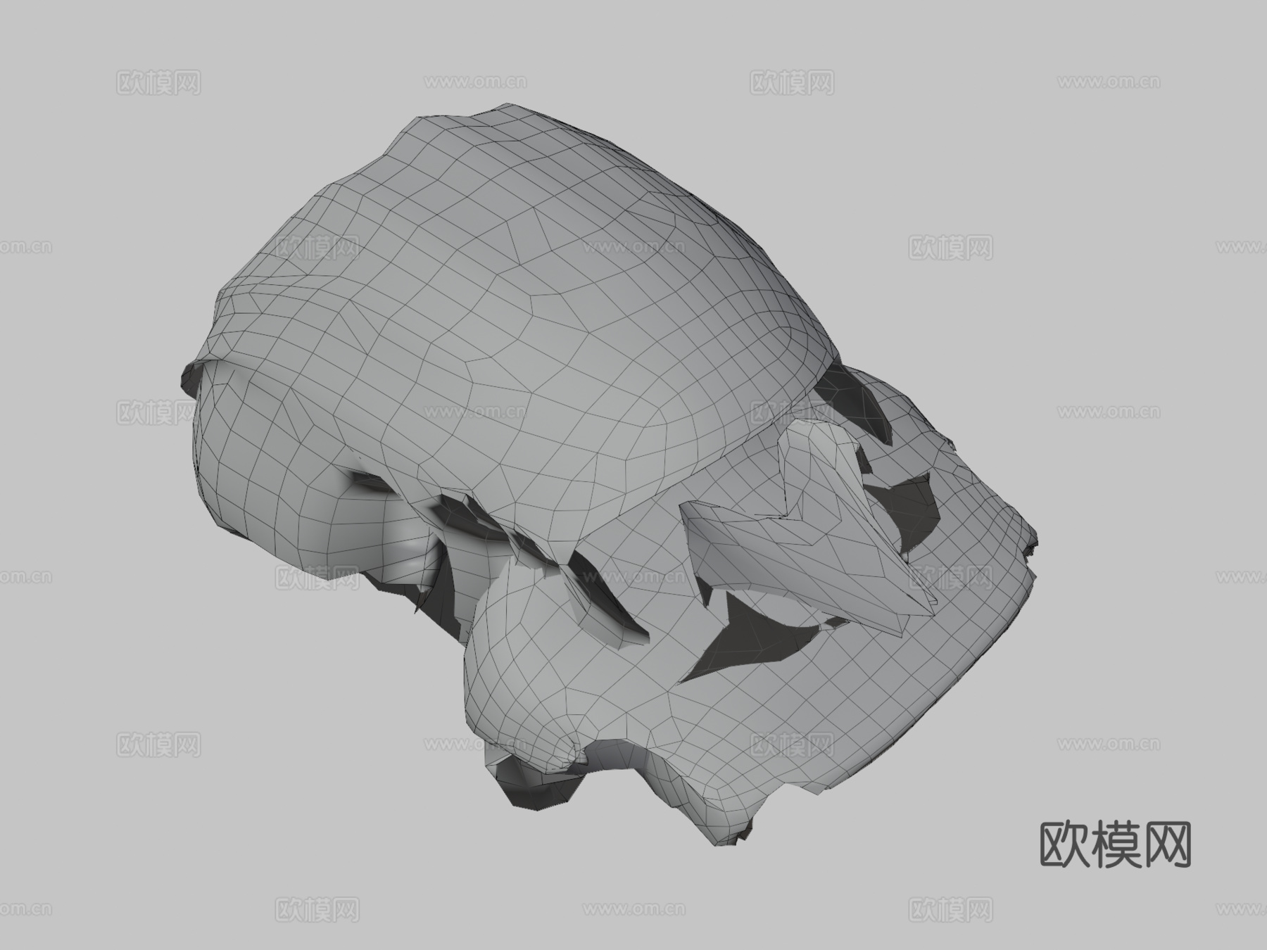 鲸鲨♀3d模型