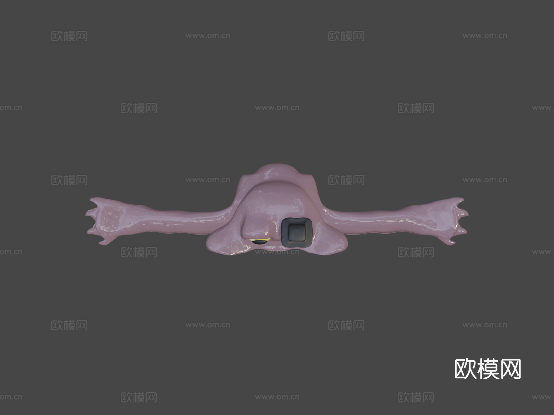 警长蟾蜍官方绑定版3d模型