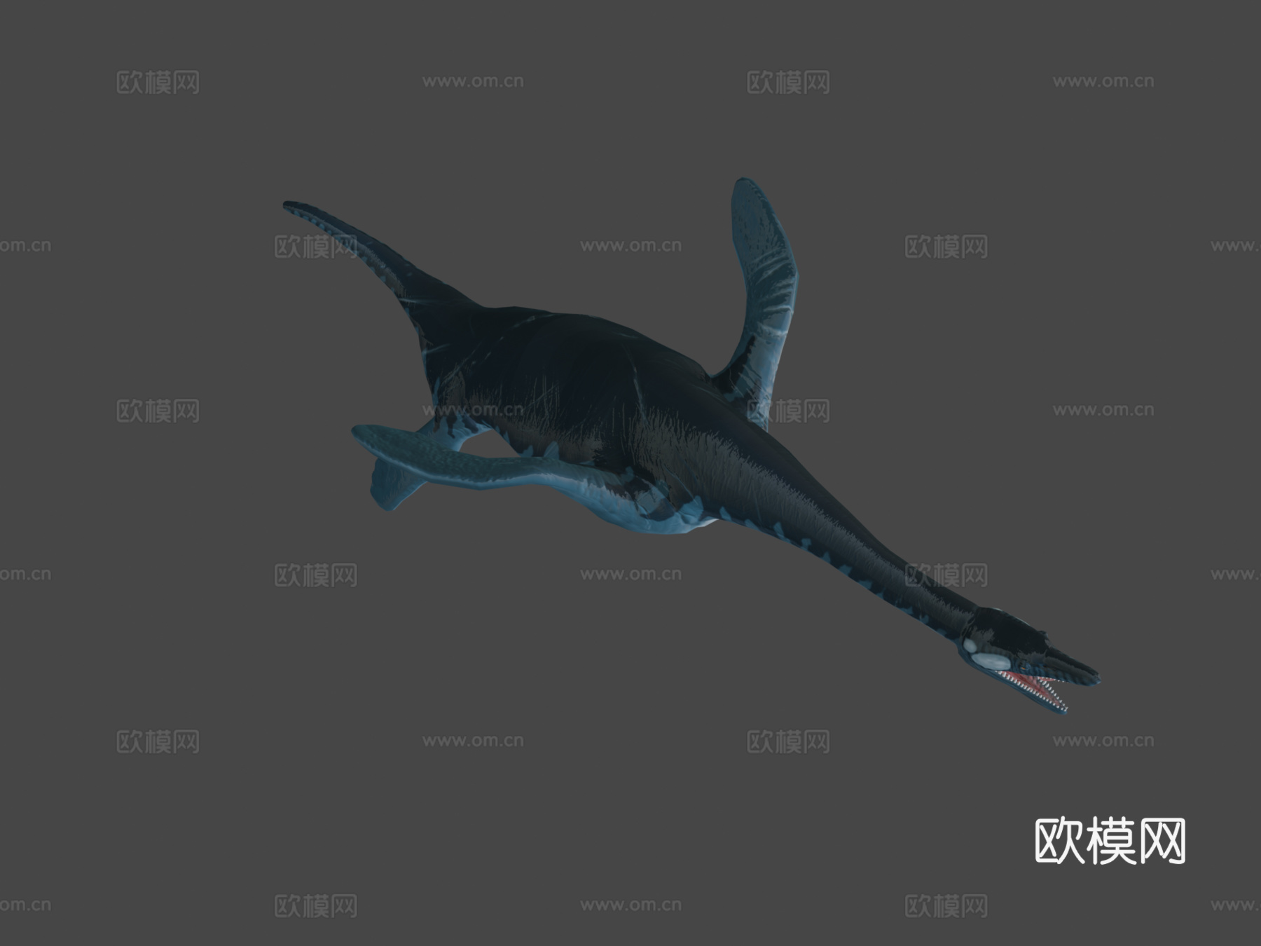 皮斯托龙动画3d模型