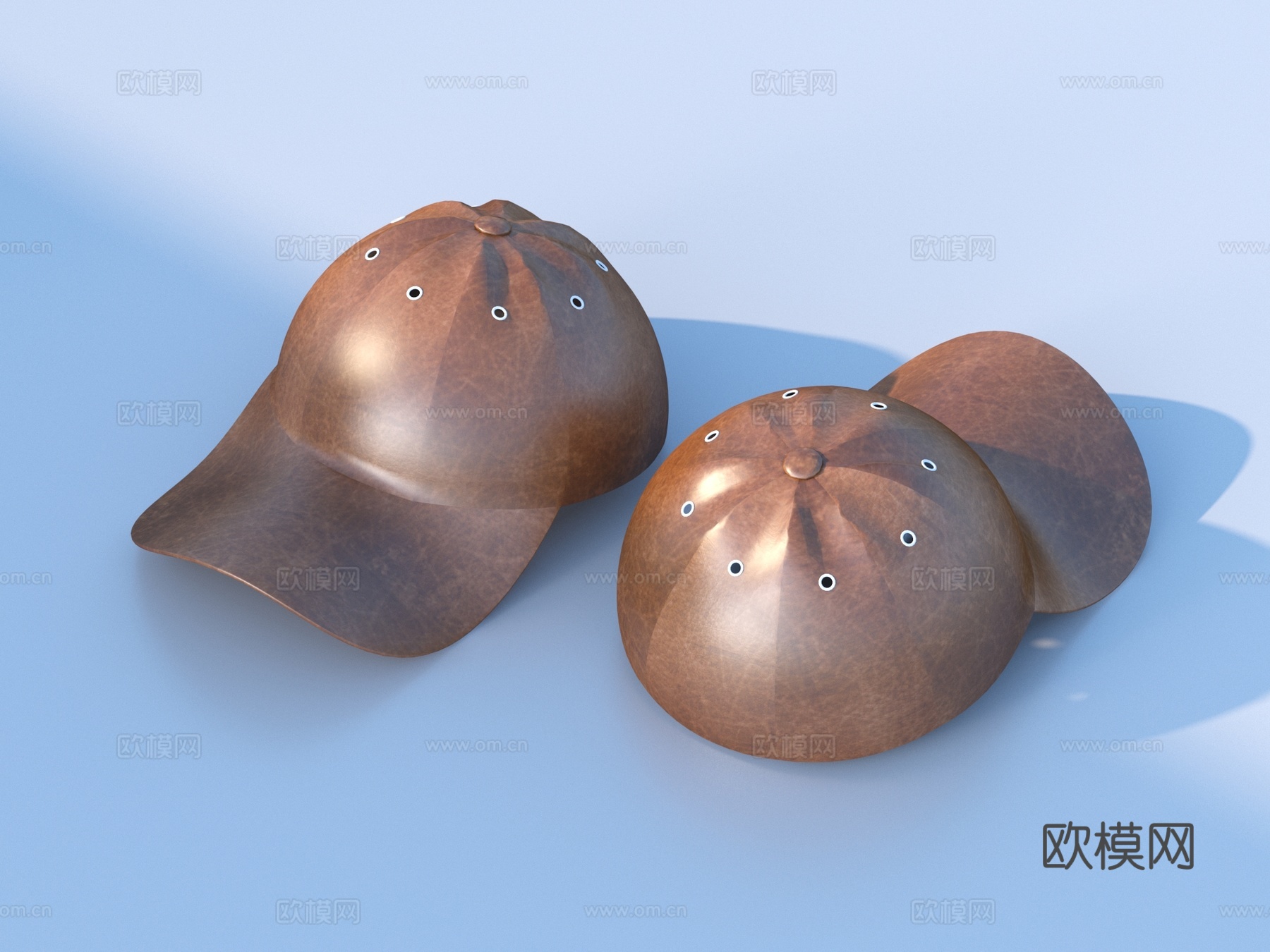 帽子 棒球帽 休闲帽 太阳帽su模型