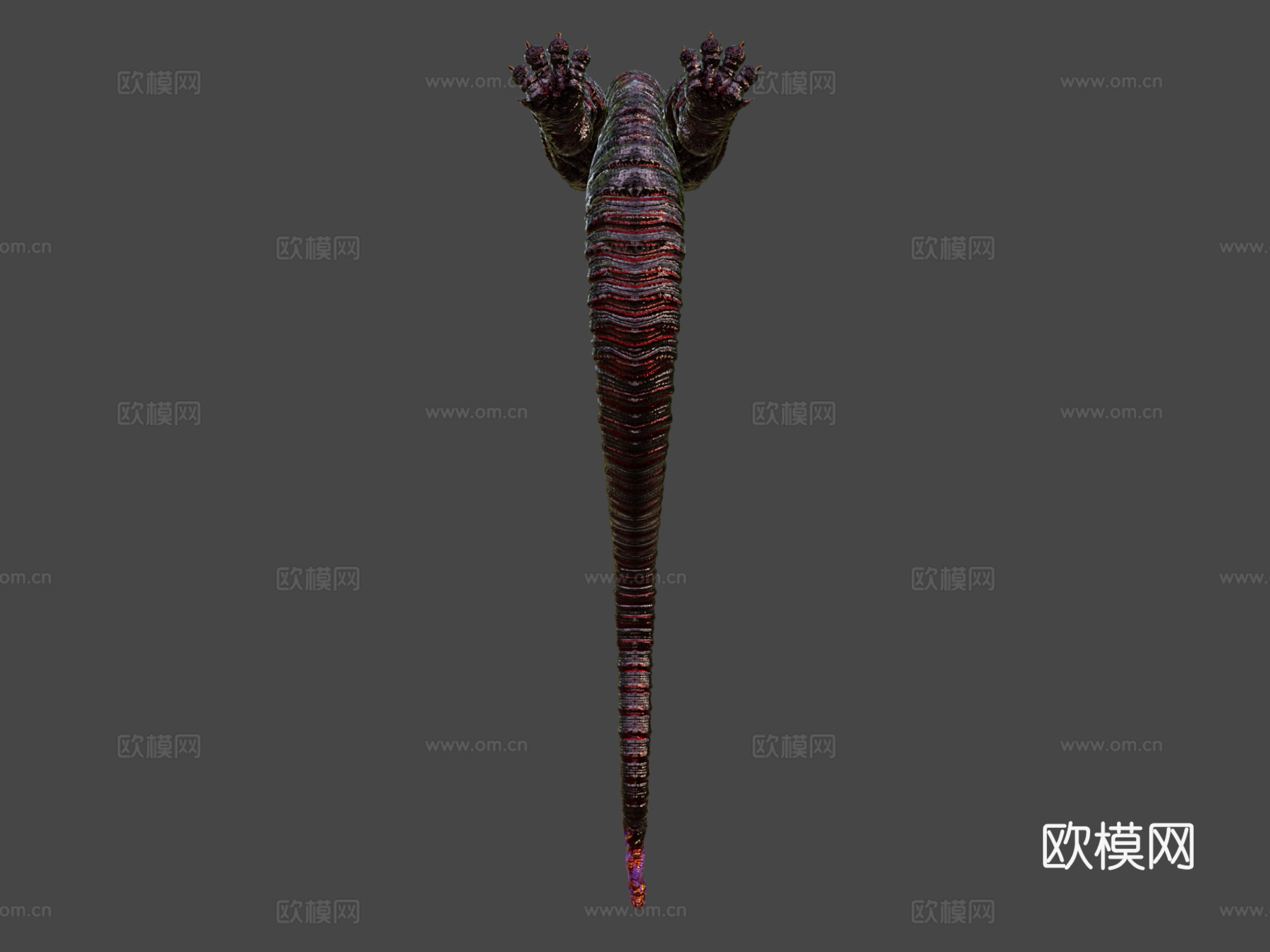 真哥斯拉3d模型