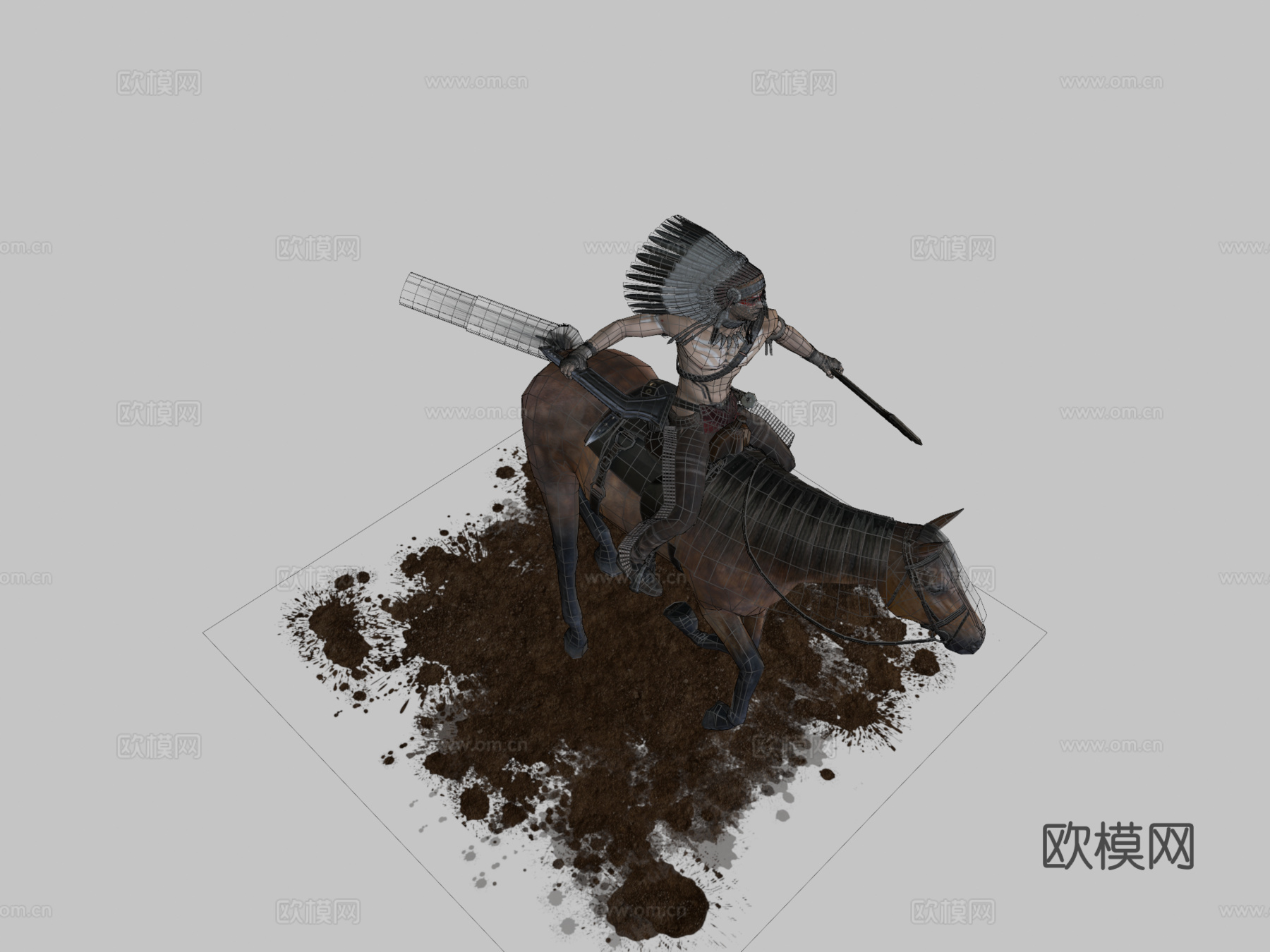 卡斯奇尔角色概览3d模型