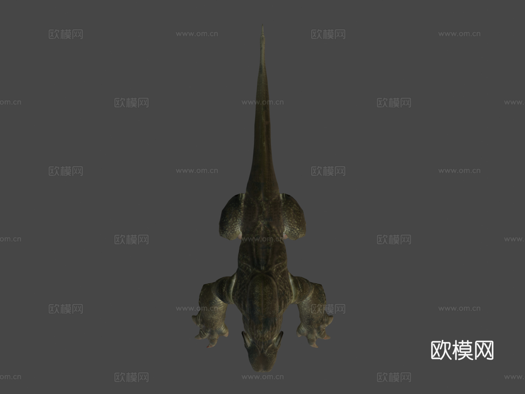四足掠食者3d模型