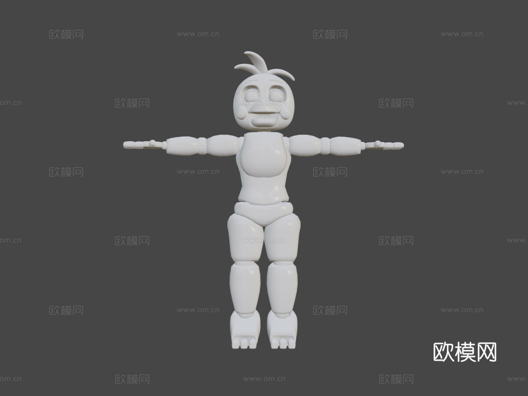 玩具奇卡3d模型