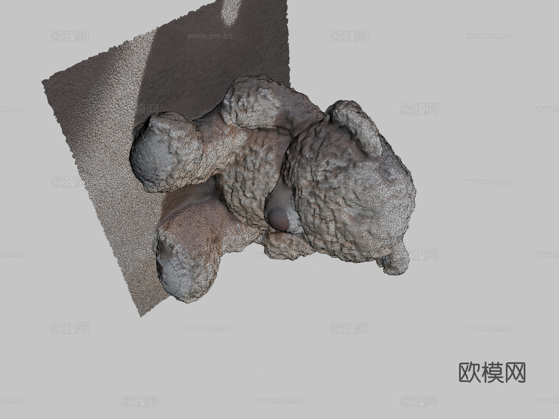 泰迪熊(3D扫描)3d模型