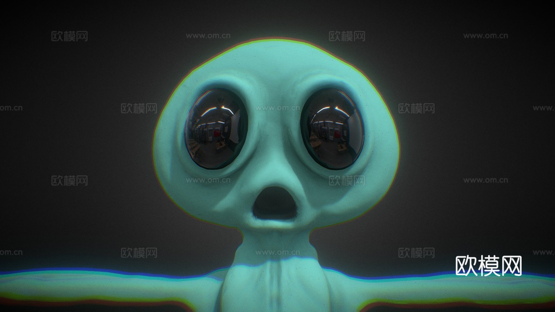 班班花园7-市民3d模型