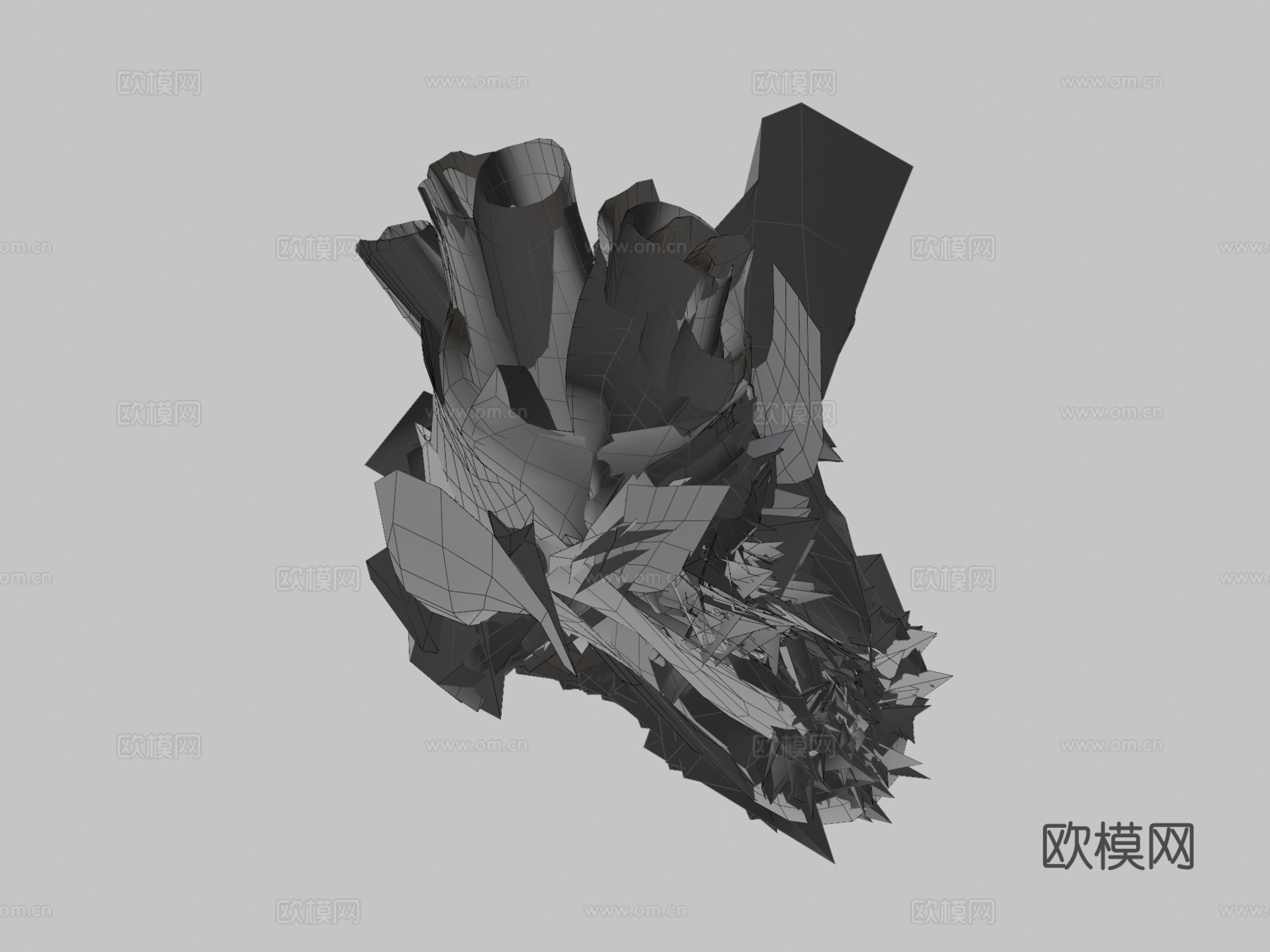 骆驼3d模型