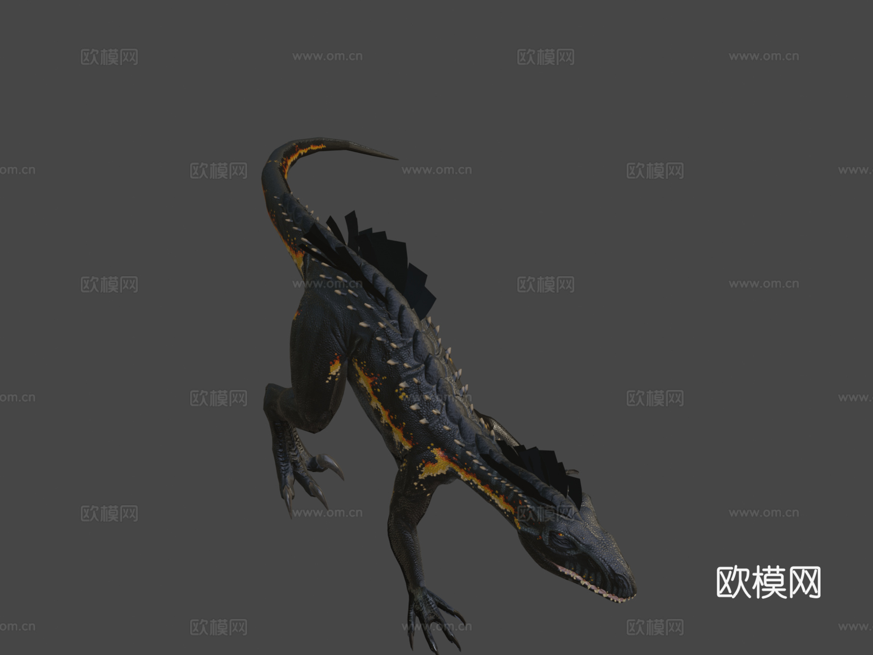 驯龙高手方舟神秘之谜3d模型