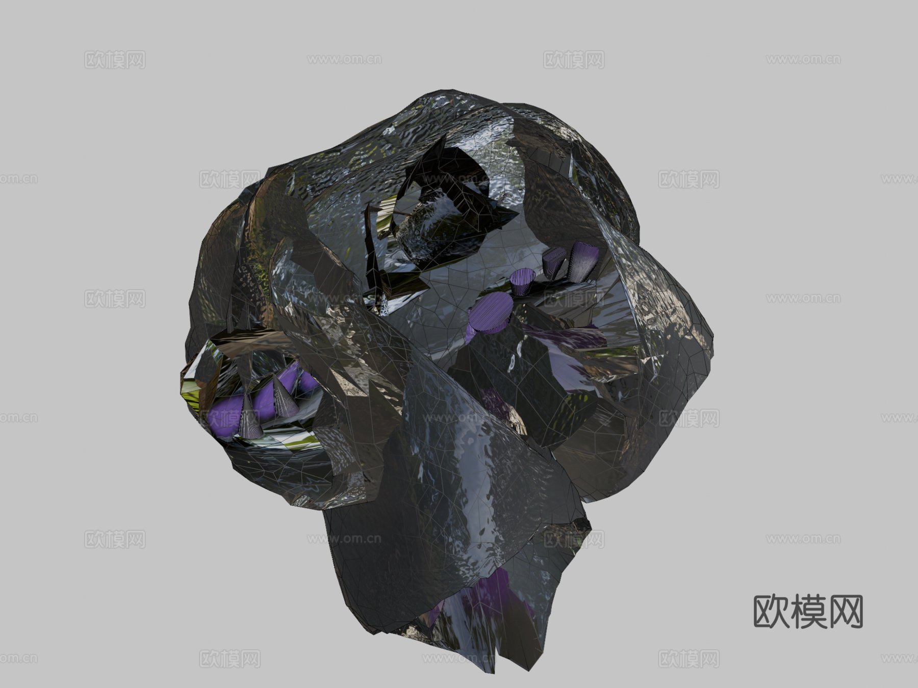 达达杜爵士-班班花园63d模型