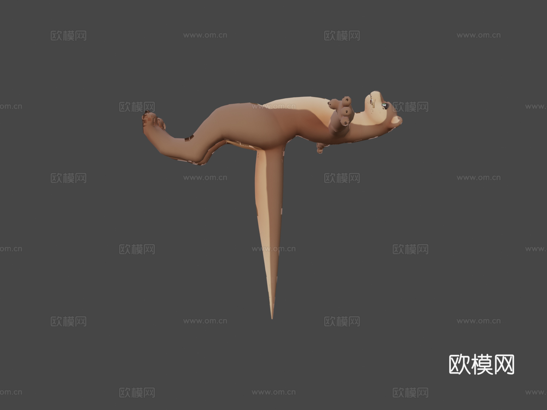 水獭塔里奥3d模型