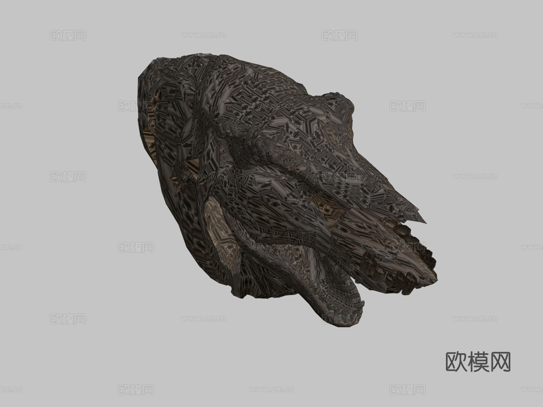霸王龙3d模型