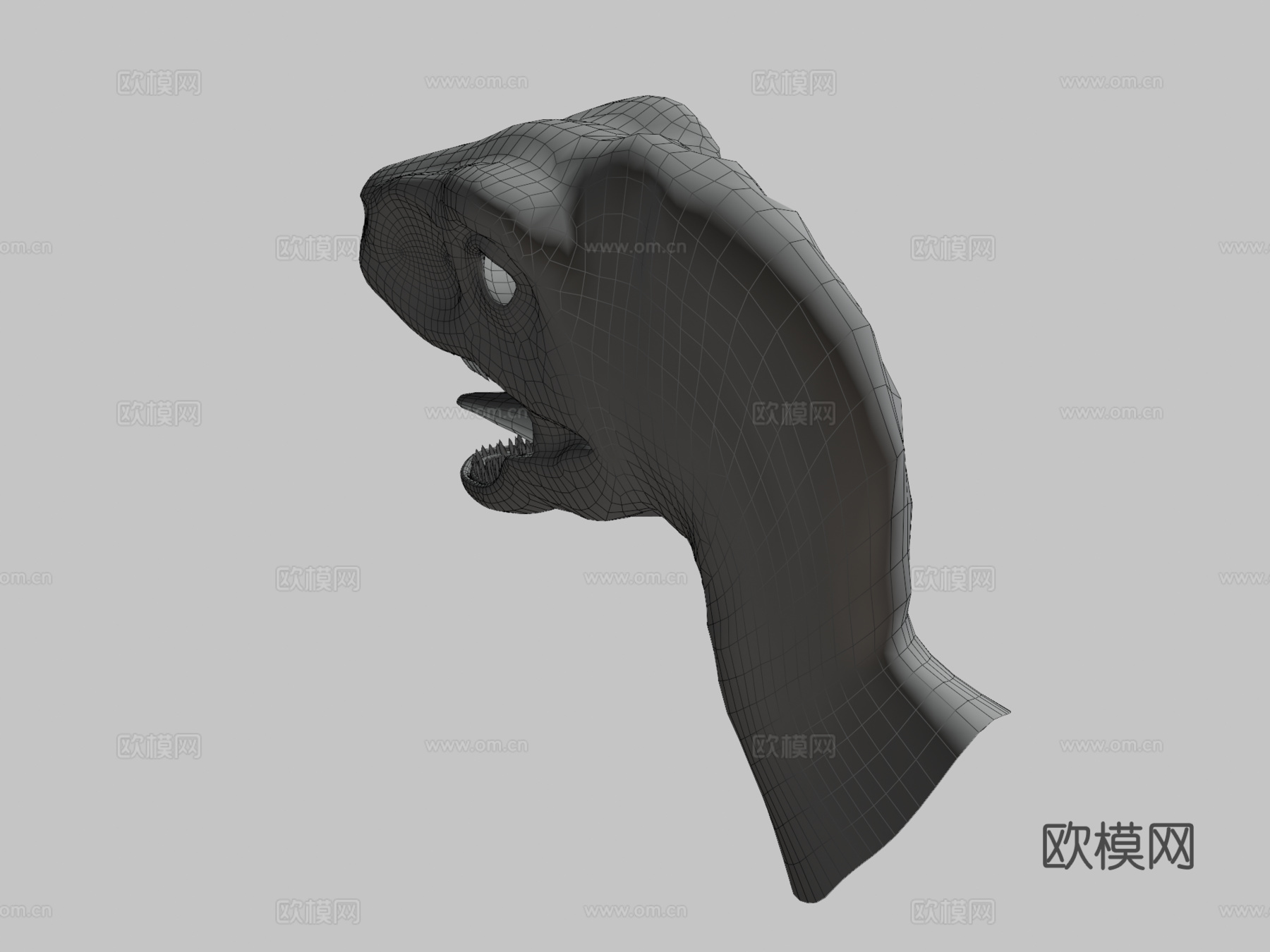 =蓝色=侏罗纪世界[4K,]3d模型