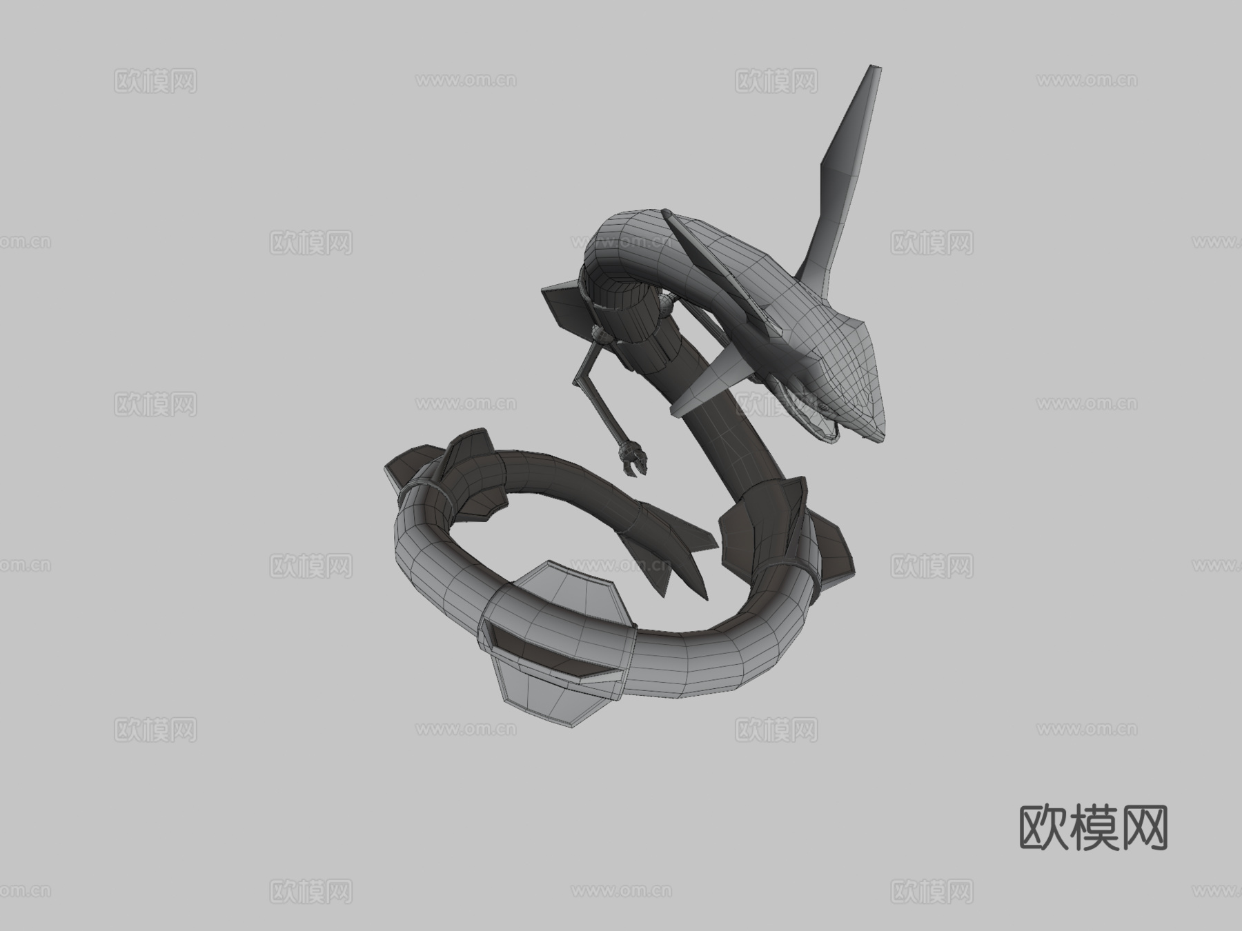 烈空坐-破坏光线动画3d模型