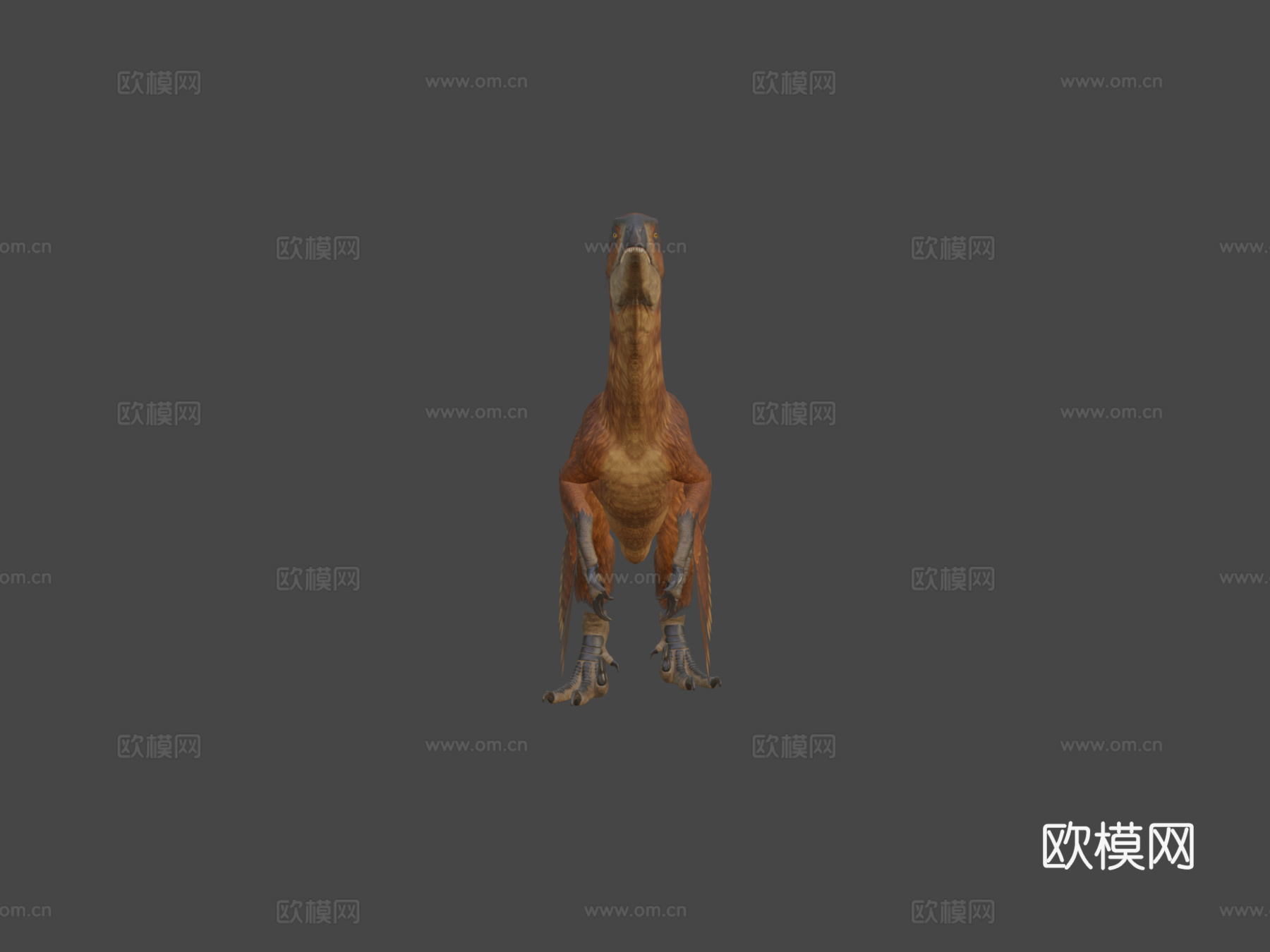 恐爪龙3d模型