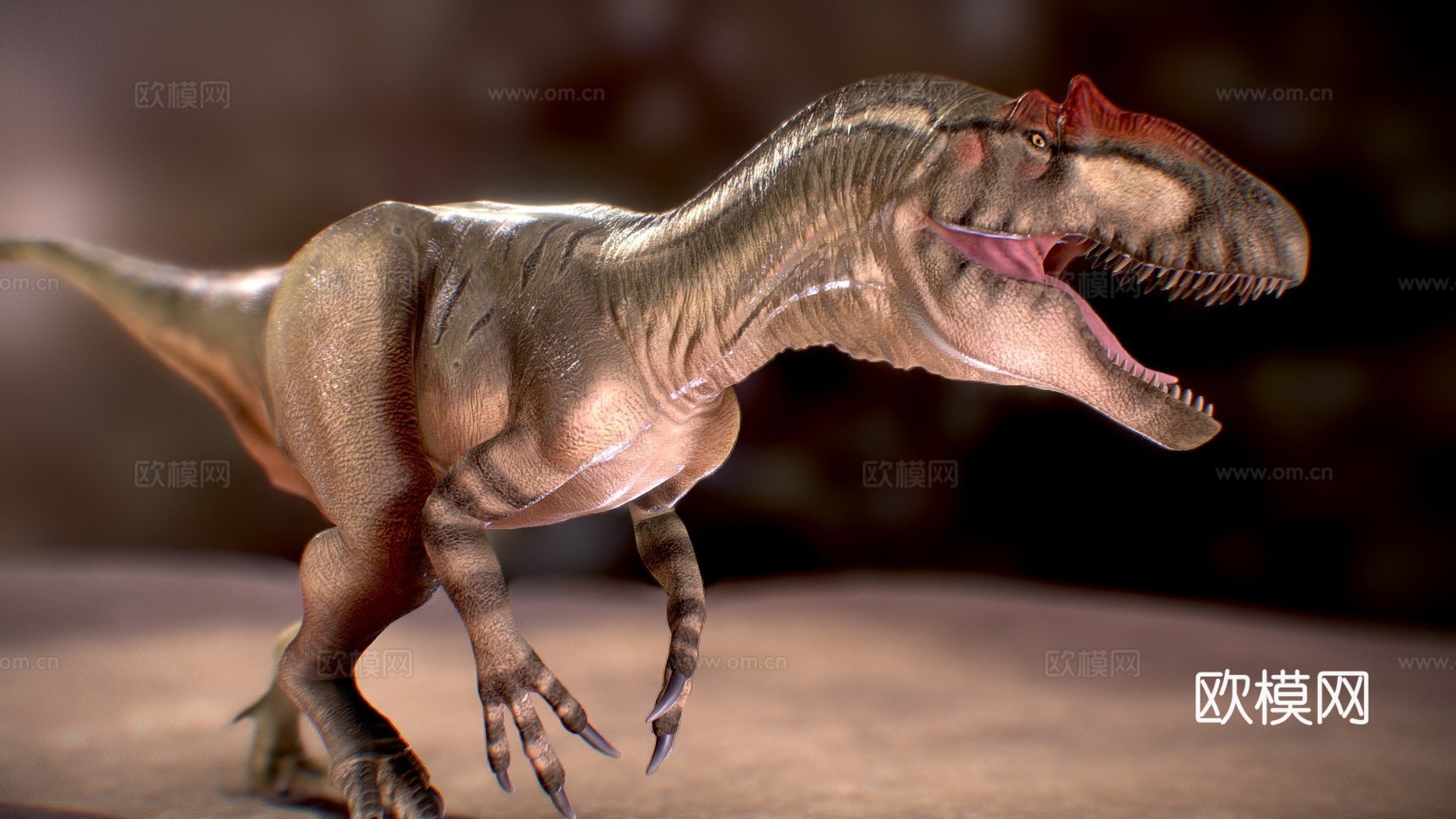 异特龙3d模型