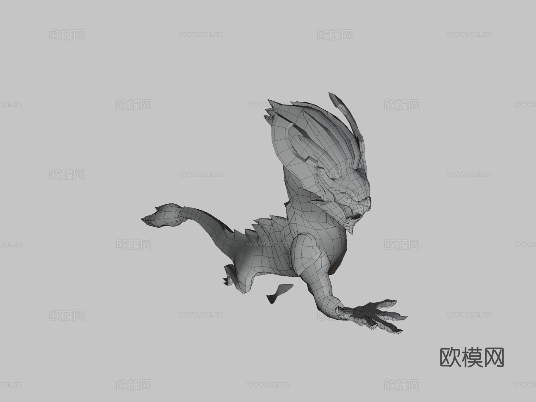 英雄联盟-铸星龙王3d模型