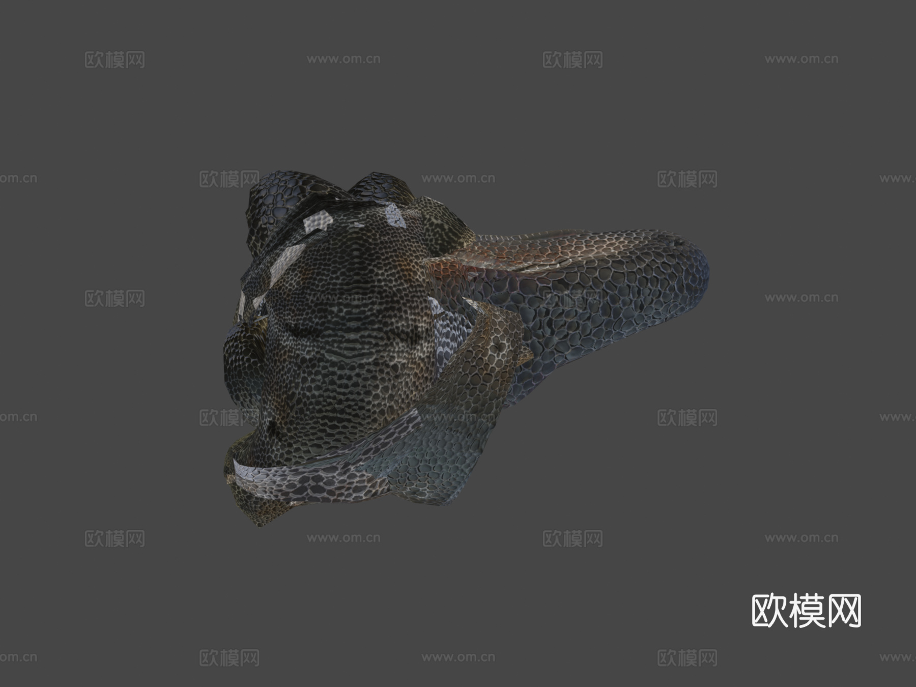 古巨蜥3d模型