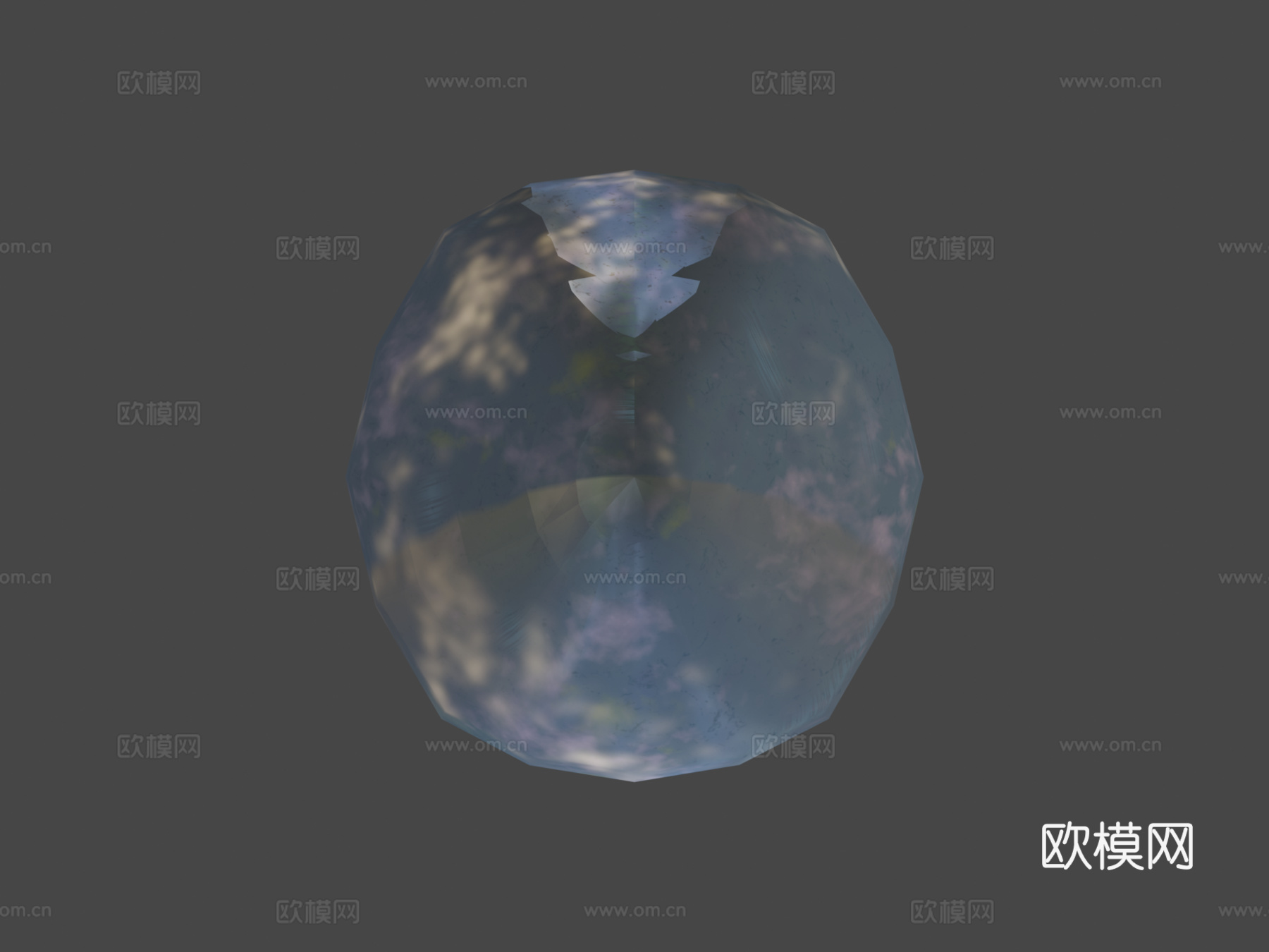 水母绑定3d模型