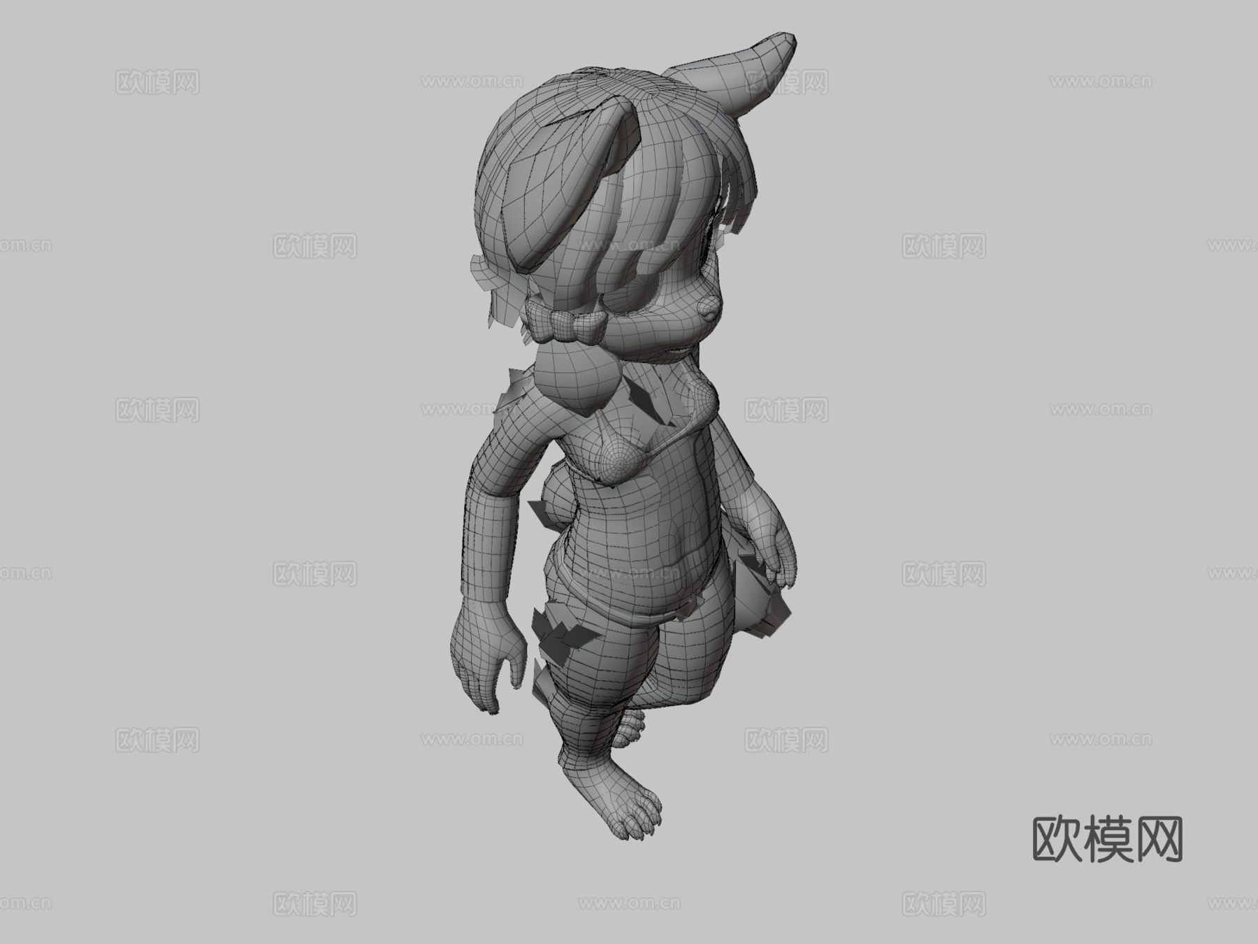 克拉琳尼克斯3d模型