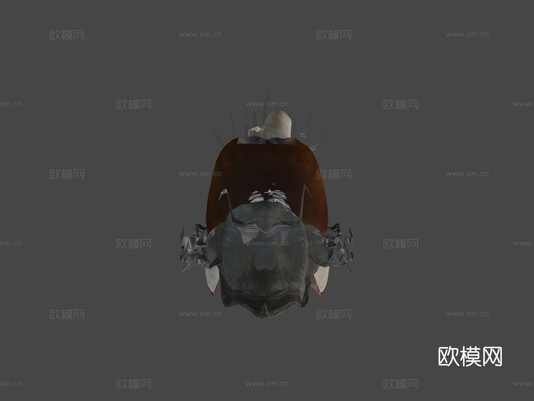 马奔跑循环3d模型