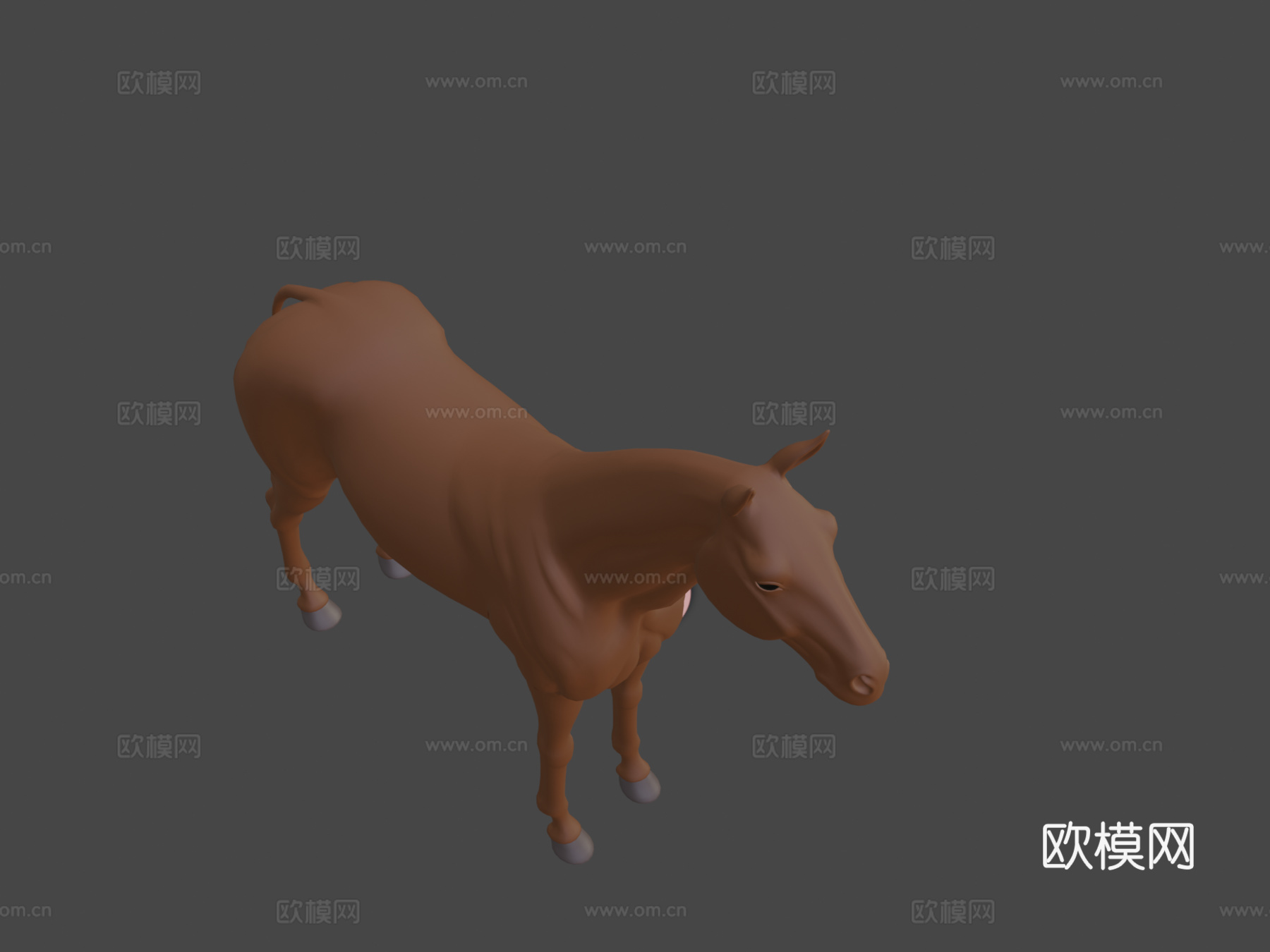 免费马匹3D模型3d模型