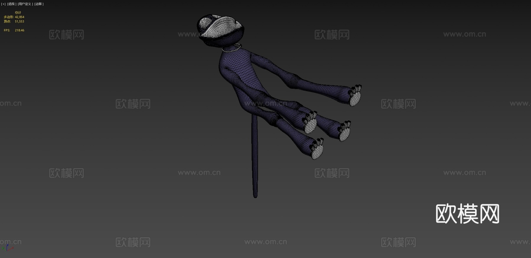 猫睡v14版3d模型