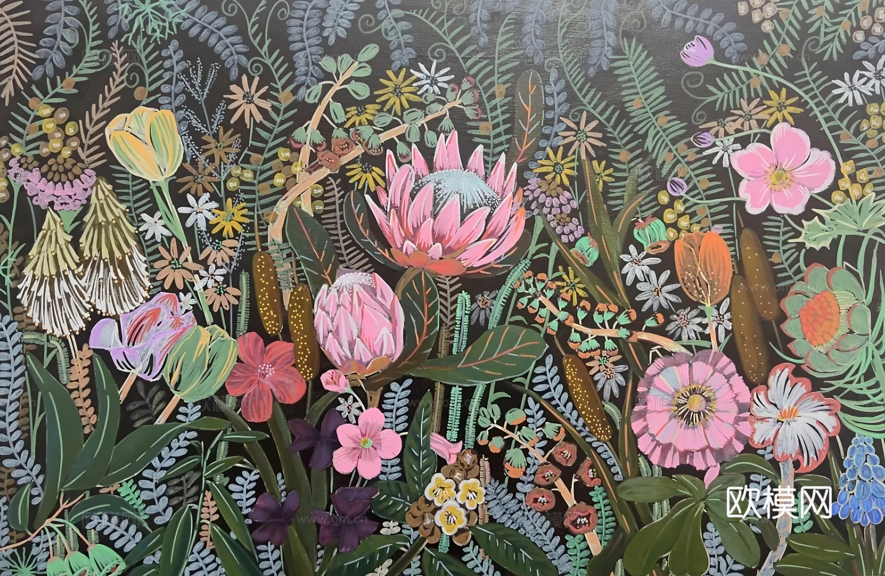 植物艺术时尚挂画