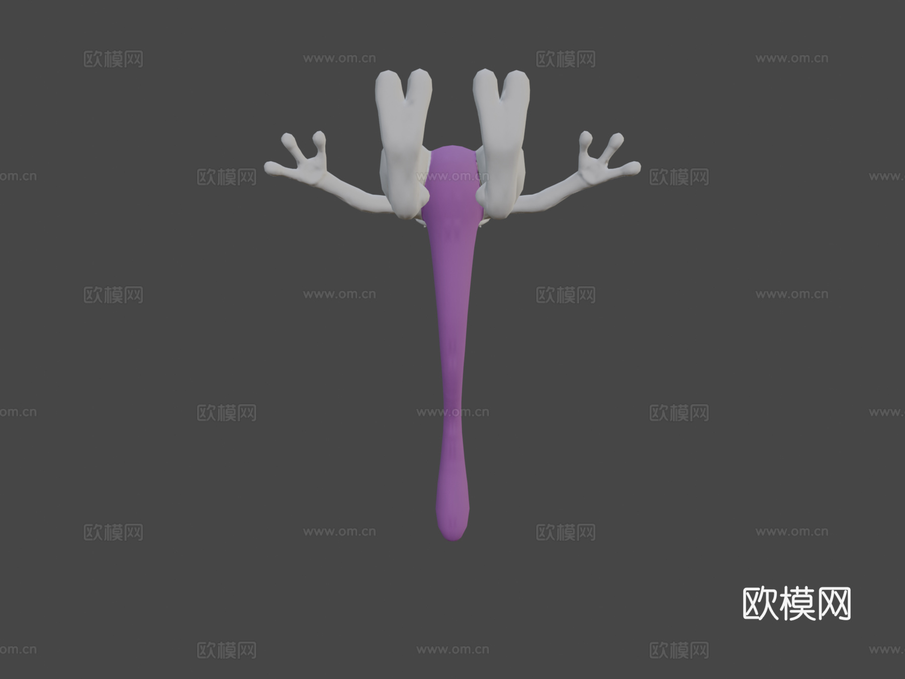 宝可梦-超梦3d模型