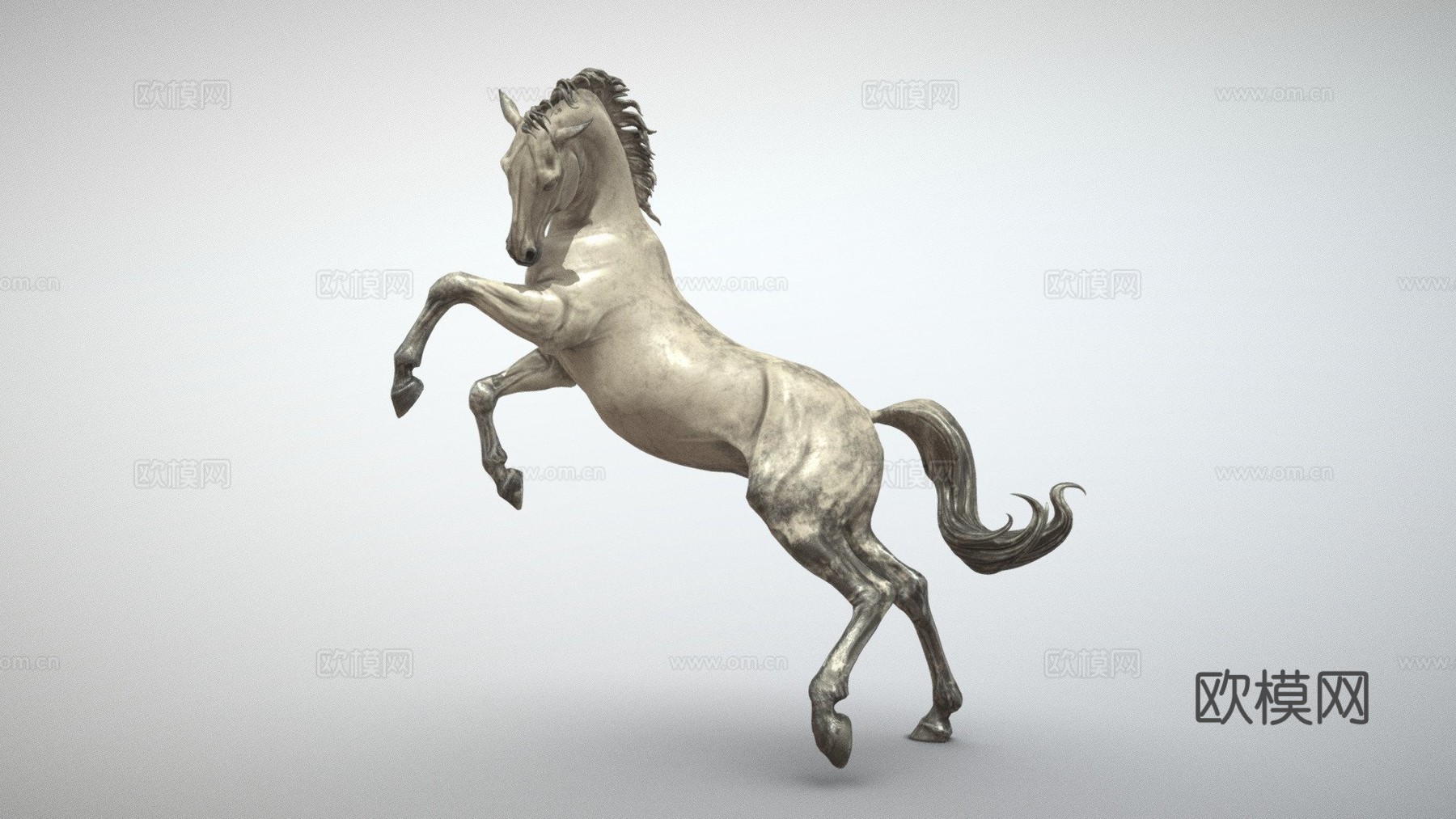 马大理石-3D雕刻3d模型