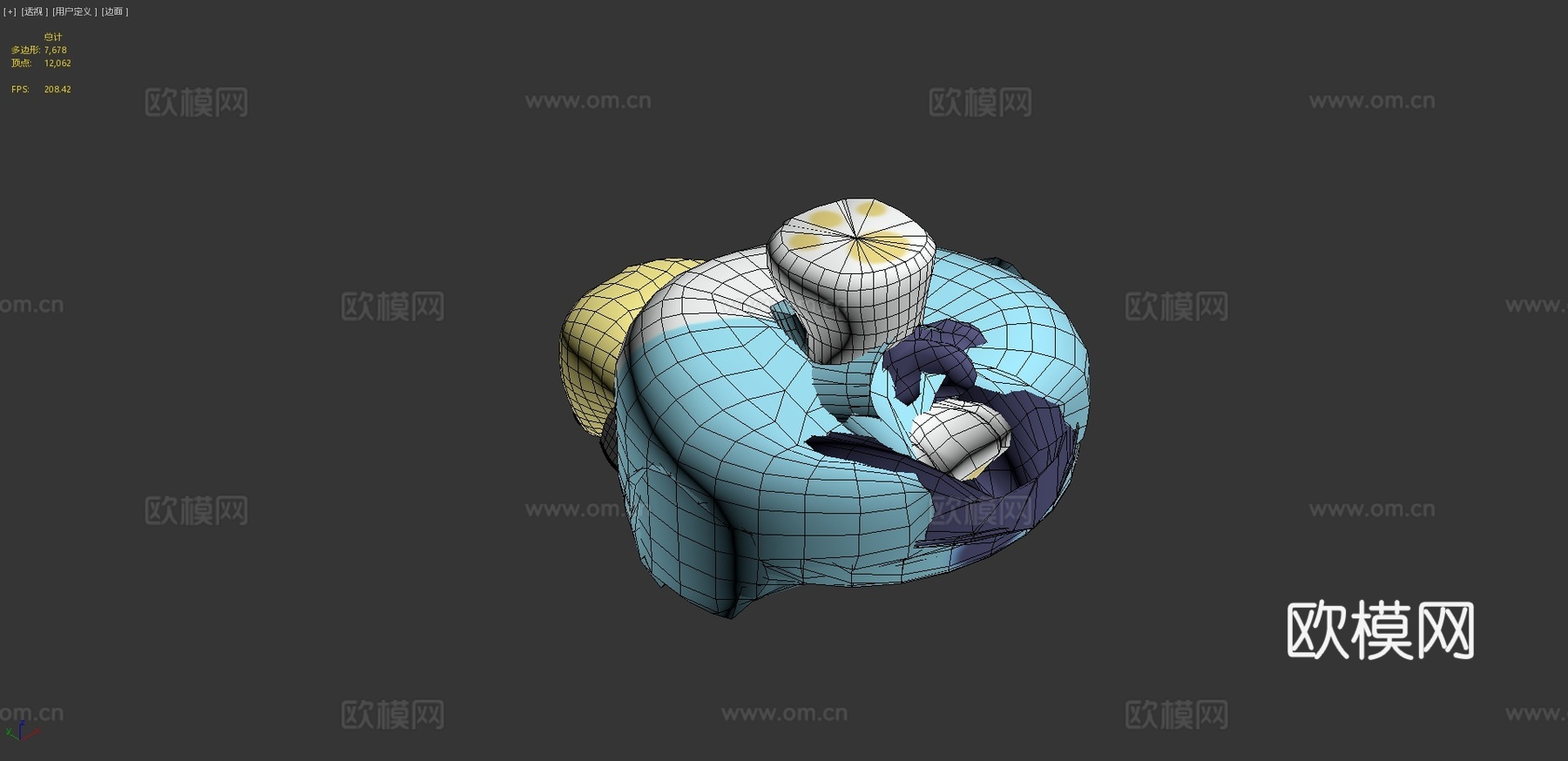 布鲁伊3d模型