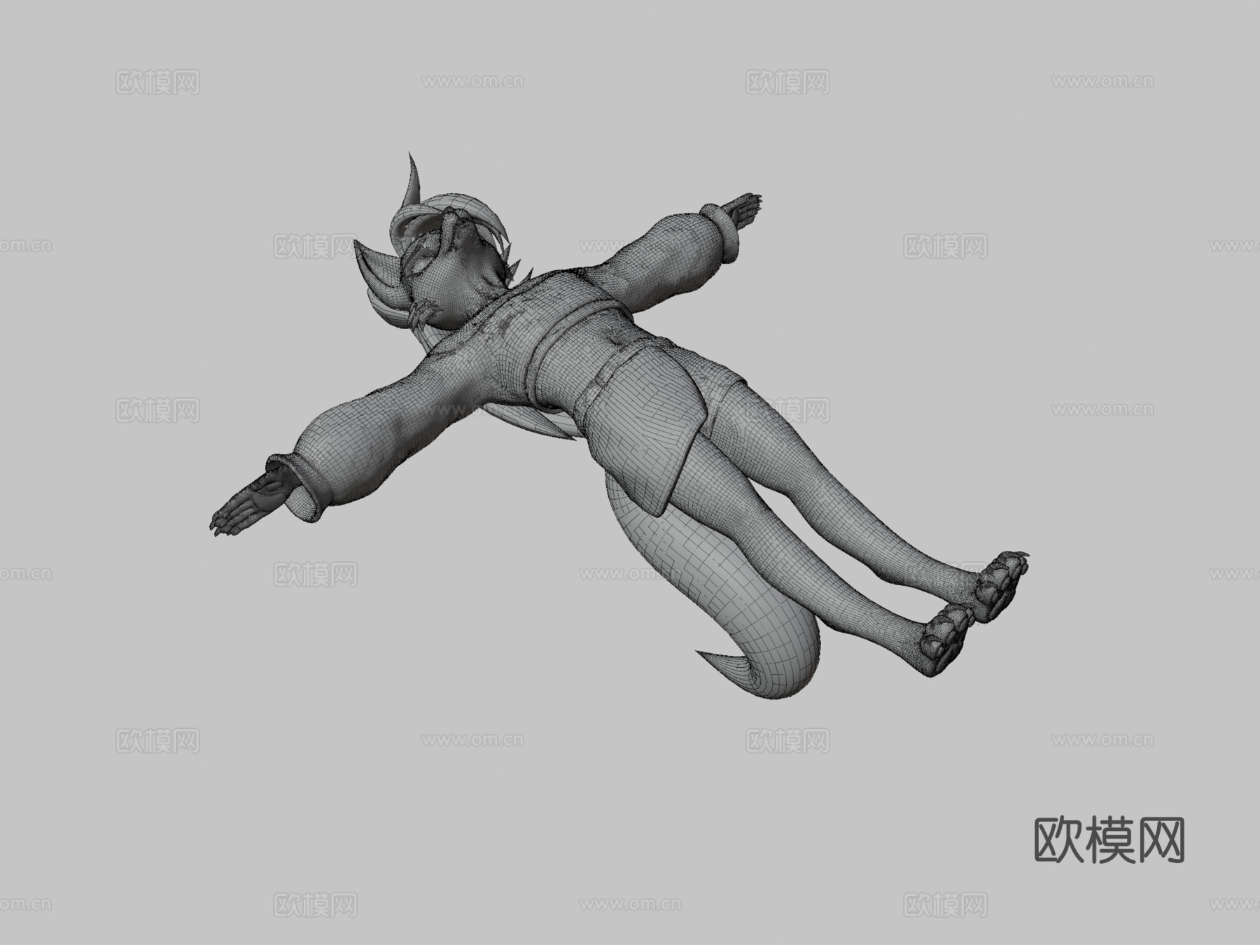 篝火狐狸重制版，VRChat与VRM适配3d模型