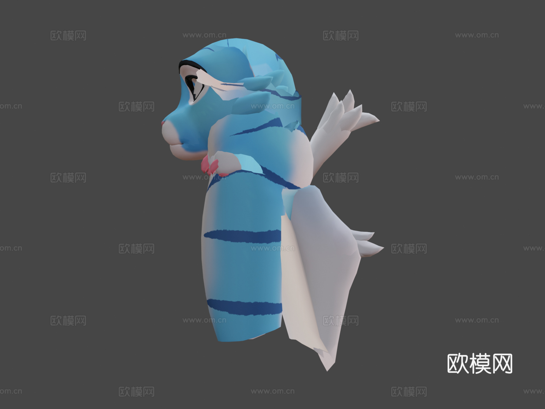 天空猫VR虚拟形象请查看描述(SKYE)_13d模型