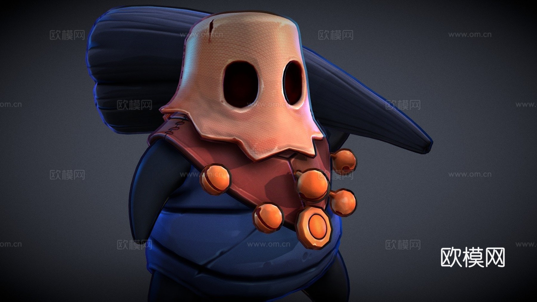 空洞骑士-布3d模型