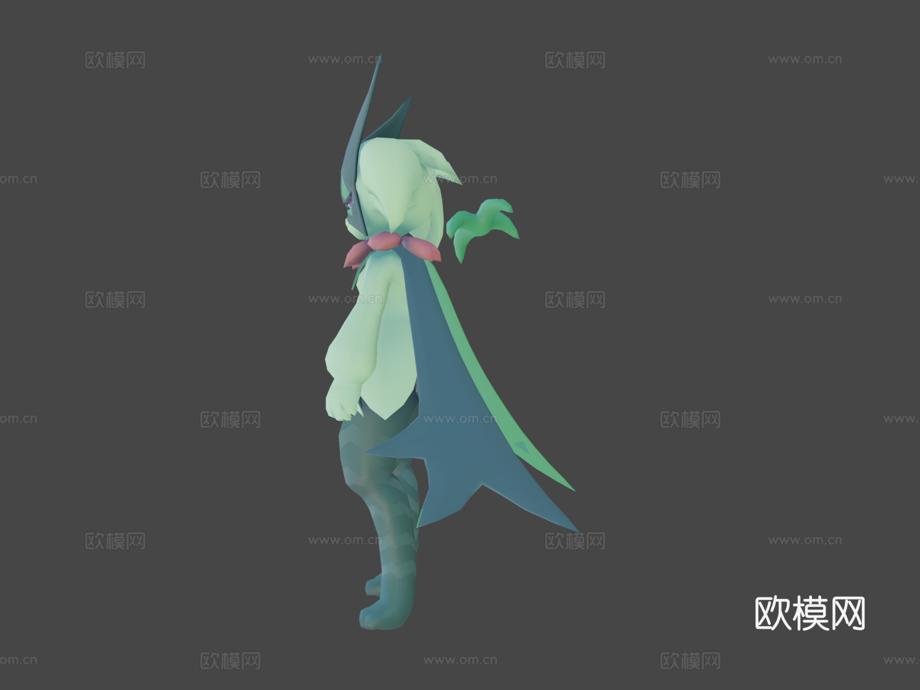 魔幻假面喵3d模型