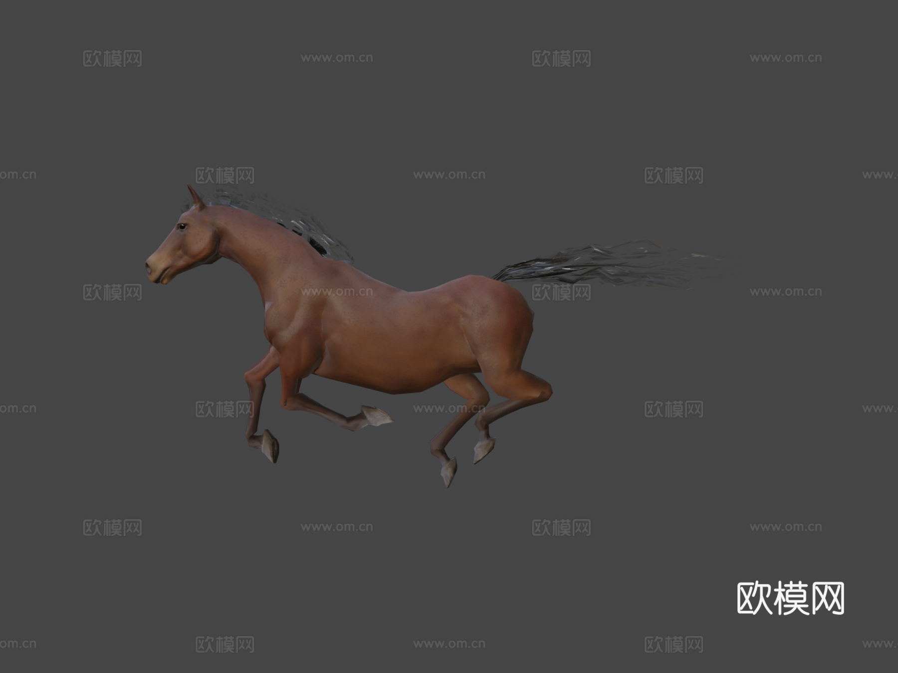 动画马匹3d模型