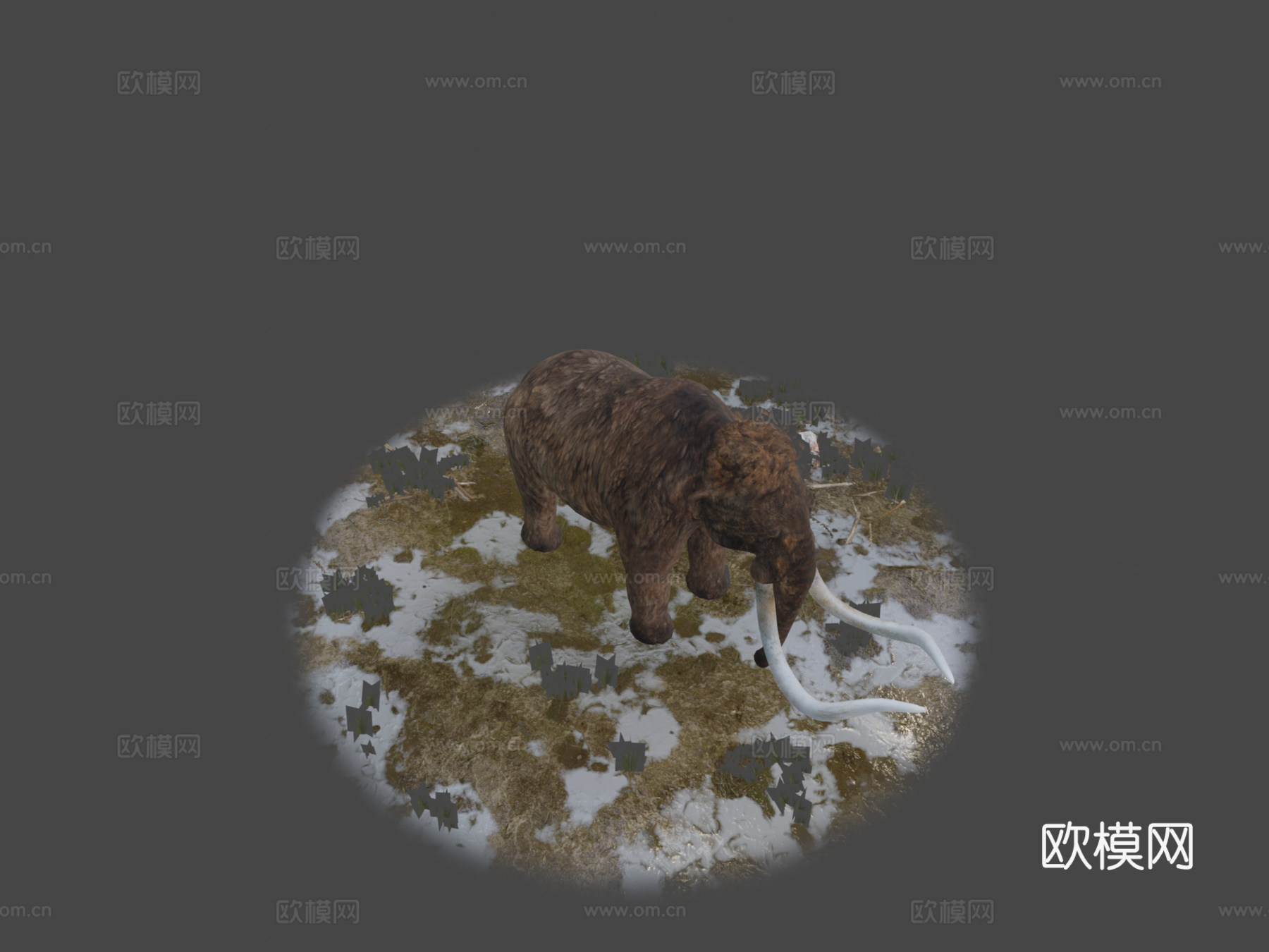 猛犸象3d模型