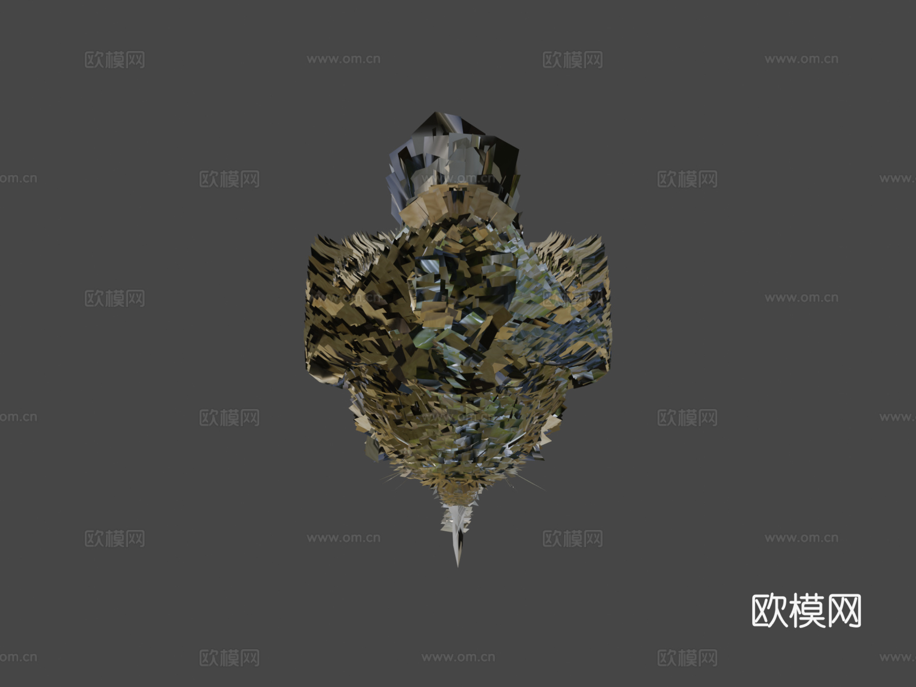 阿拉伯豹3d模型