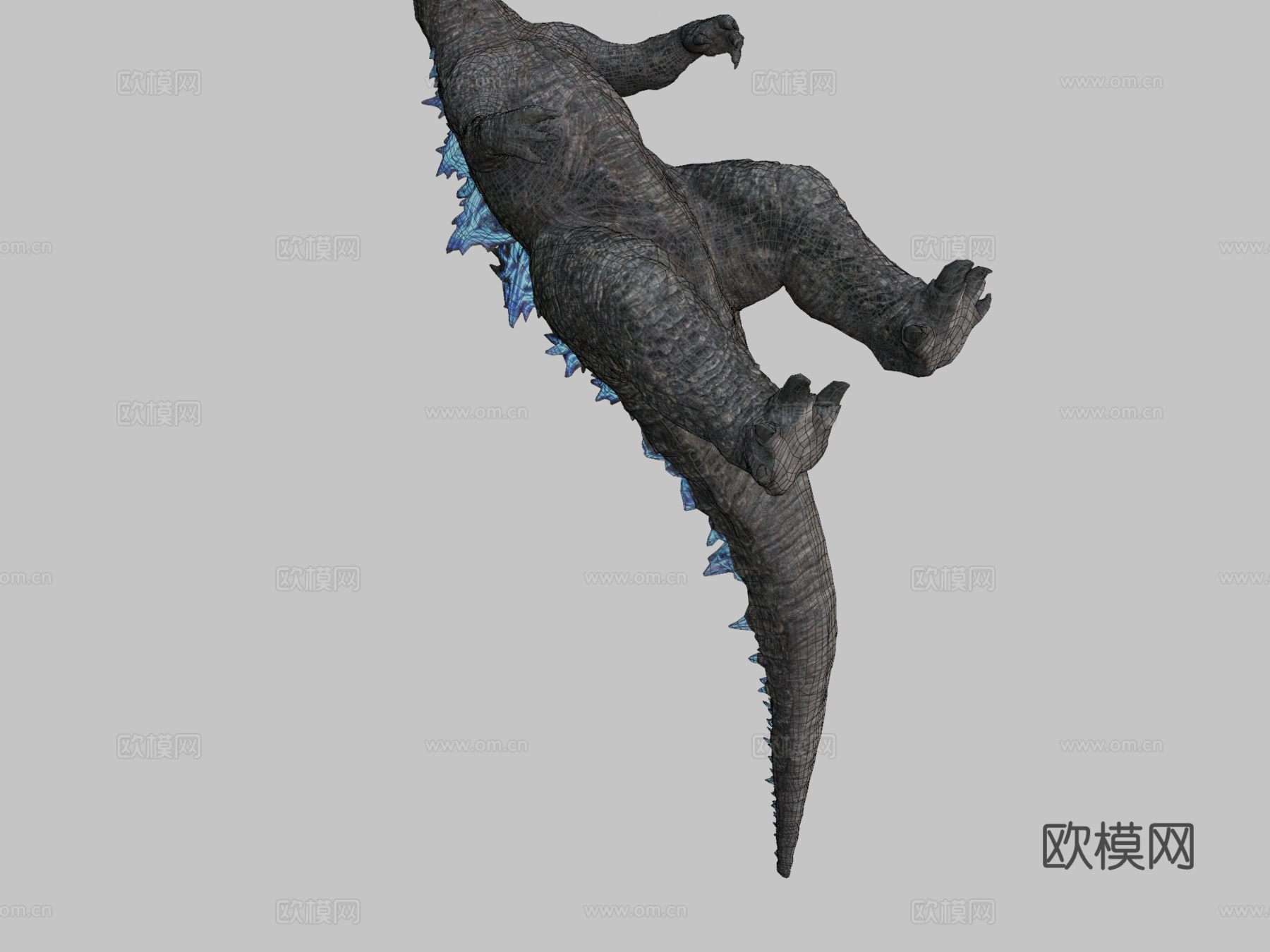 传奇哥斯拉20193d模型