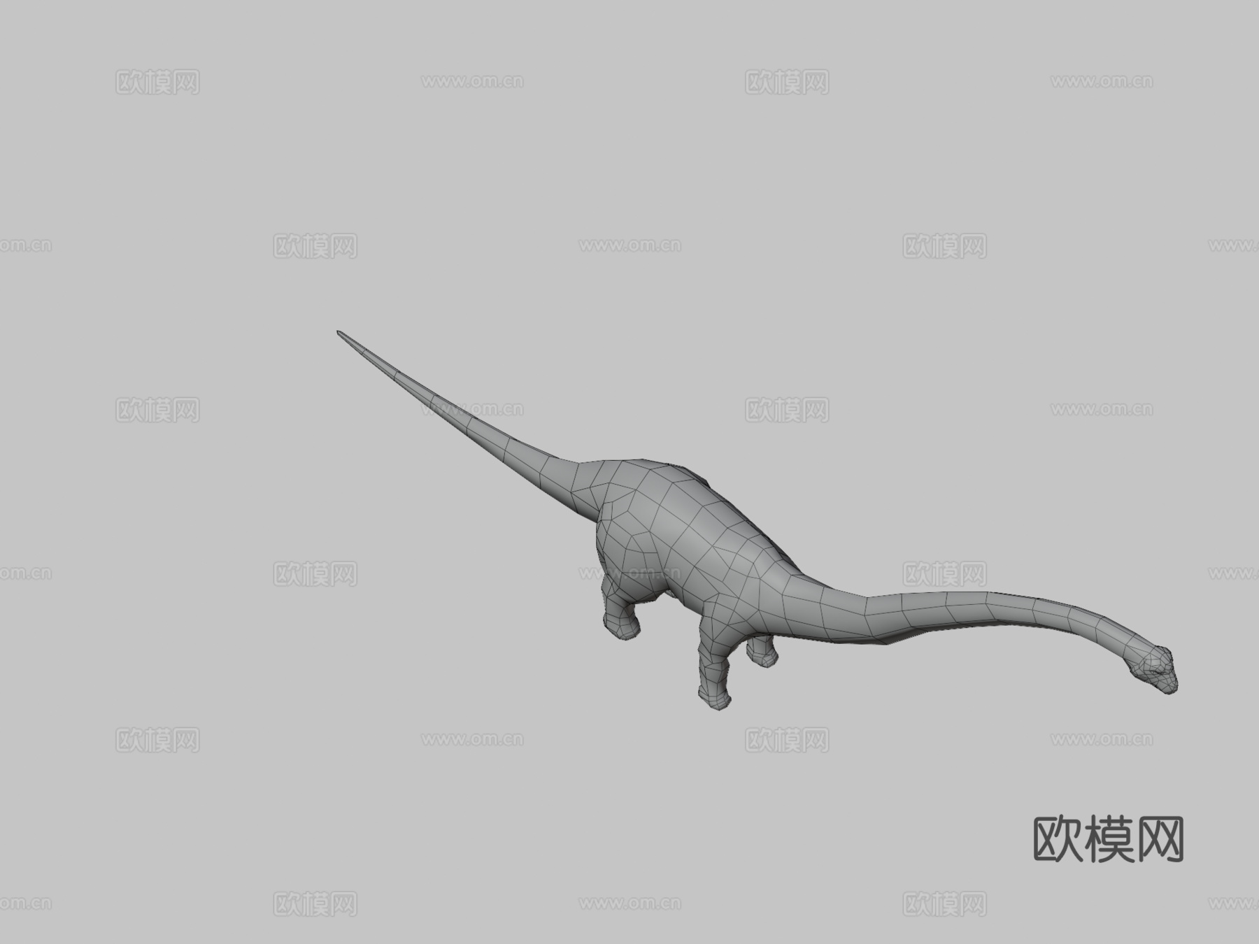 DRT恐龙-蜥脚类3d模型